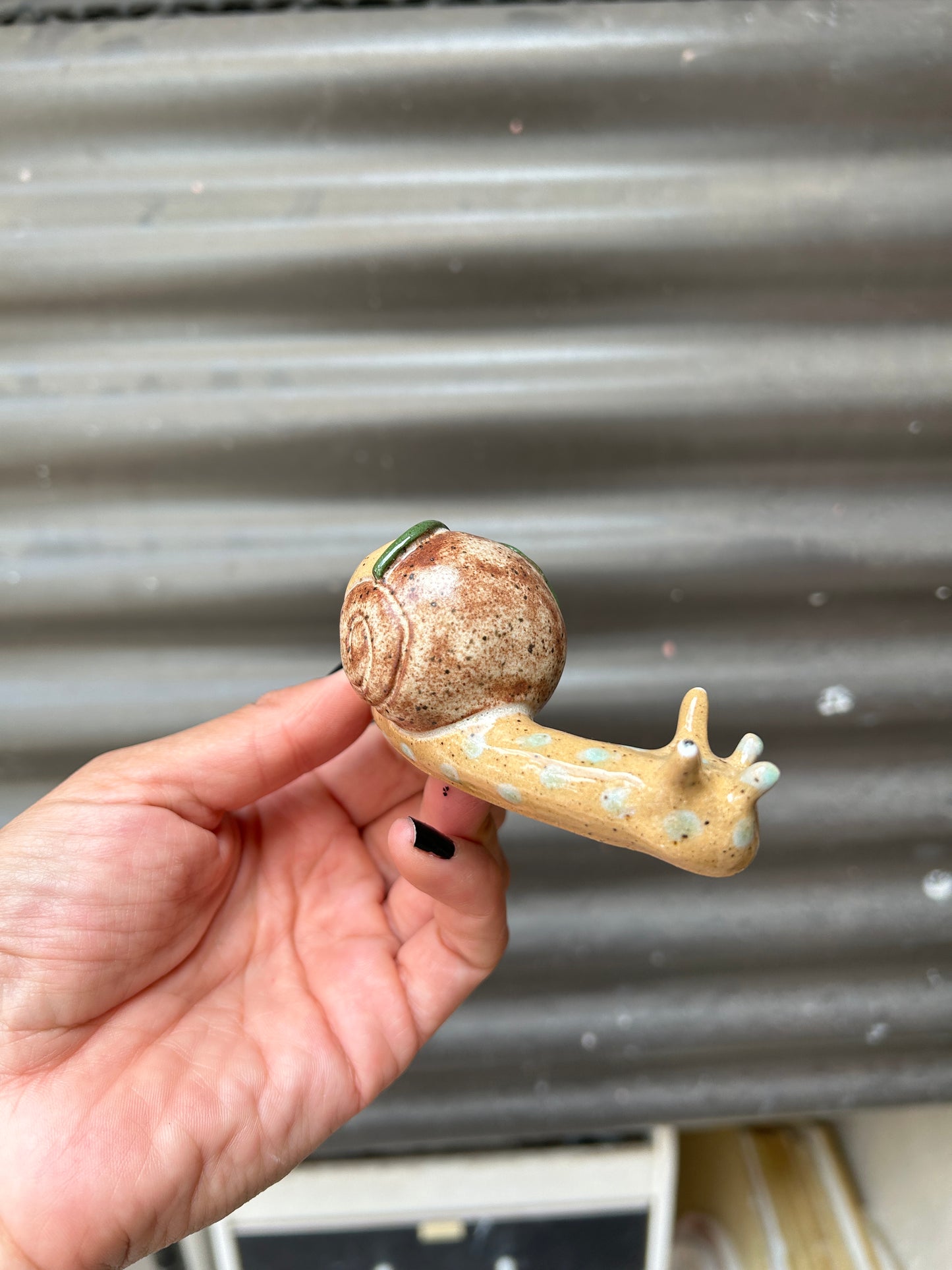 Whale Tail Snail - Green G-String