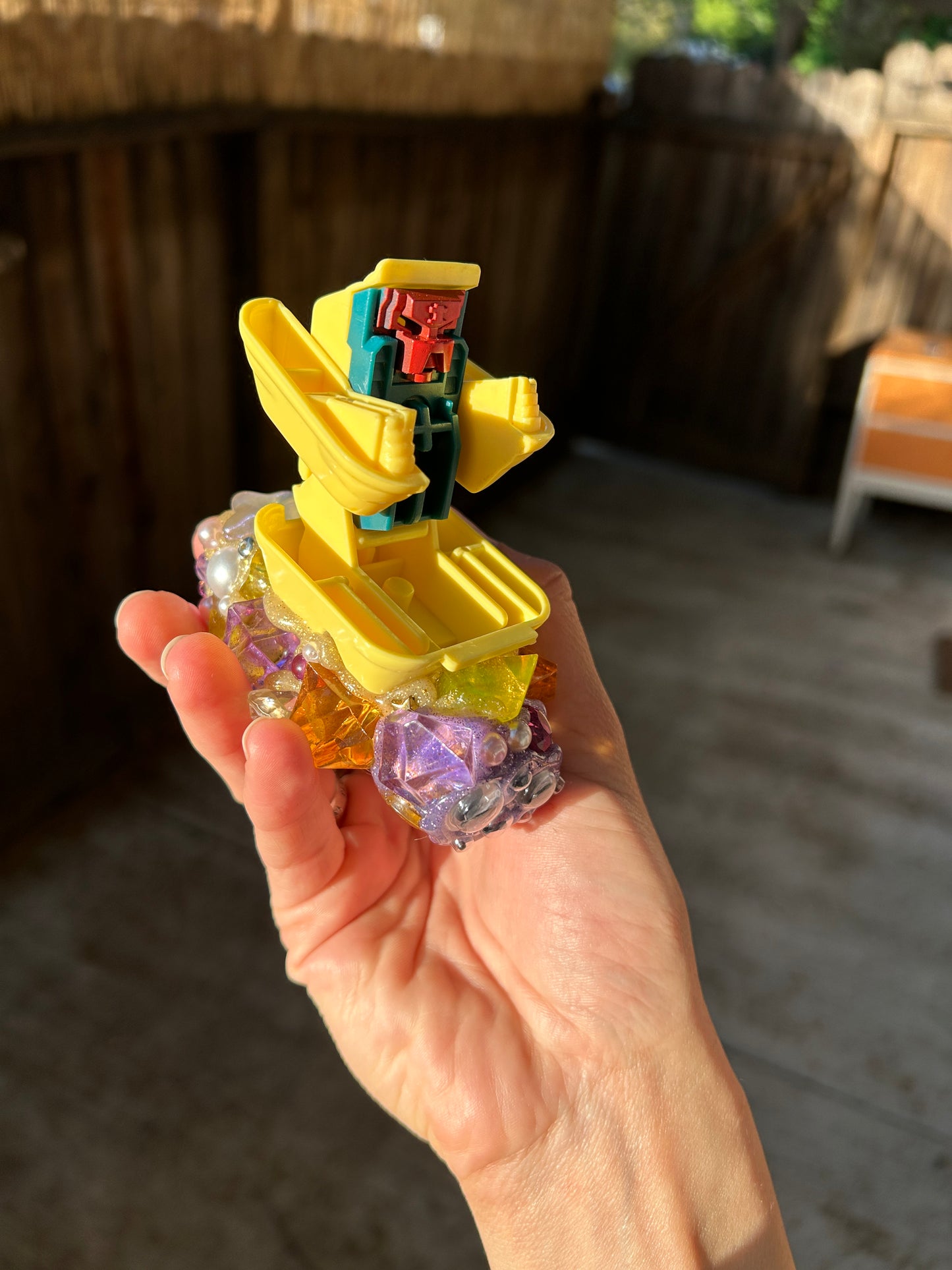 Vintage Happy Meal Transformers Toy Chicken McNuggets Lighter Case