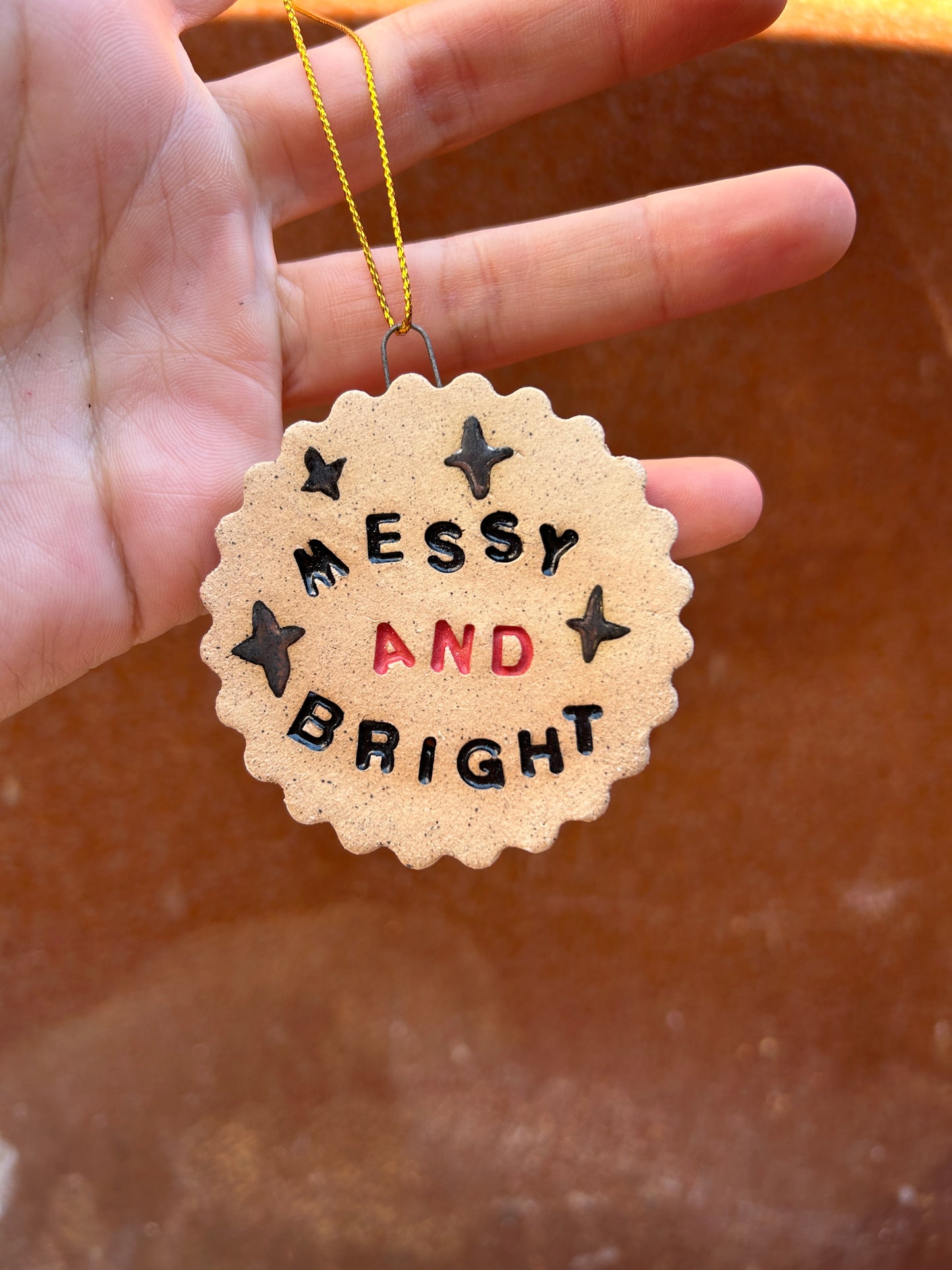 Messy And Bright Ornament