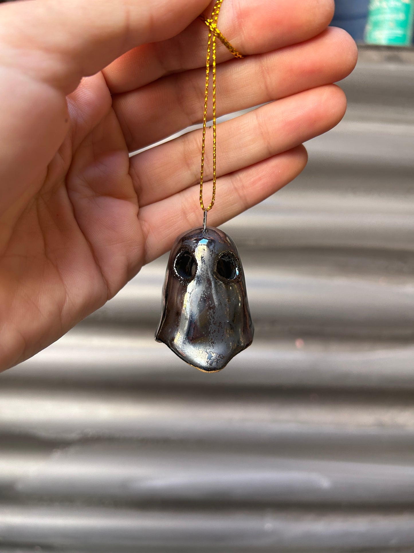 Shiny Ghostie Ornament
