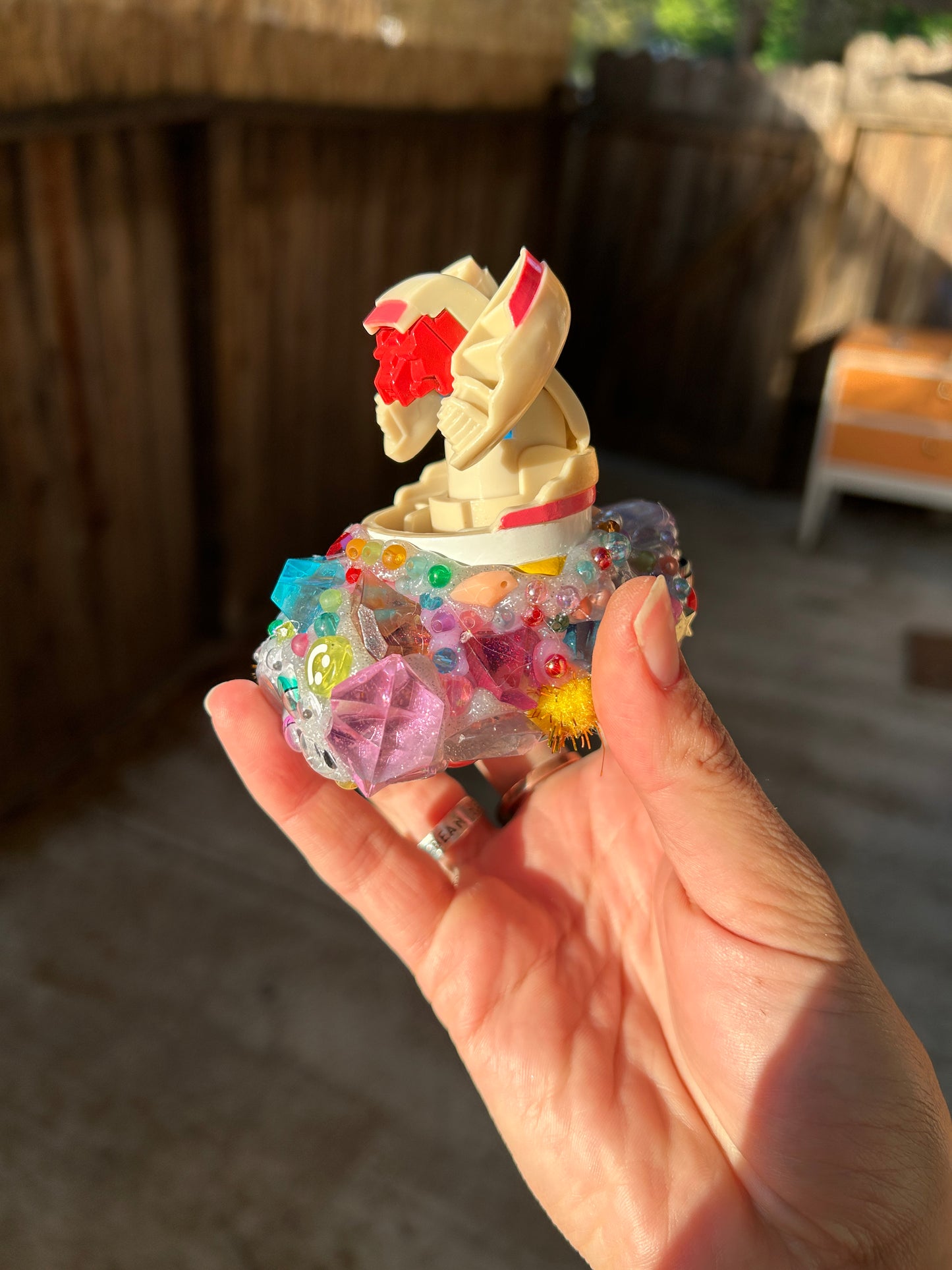 Vintage Transformers Happy Meal Toy Egg McMuffin Lighter Case