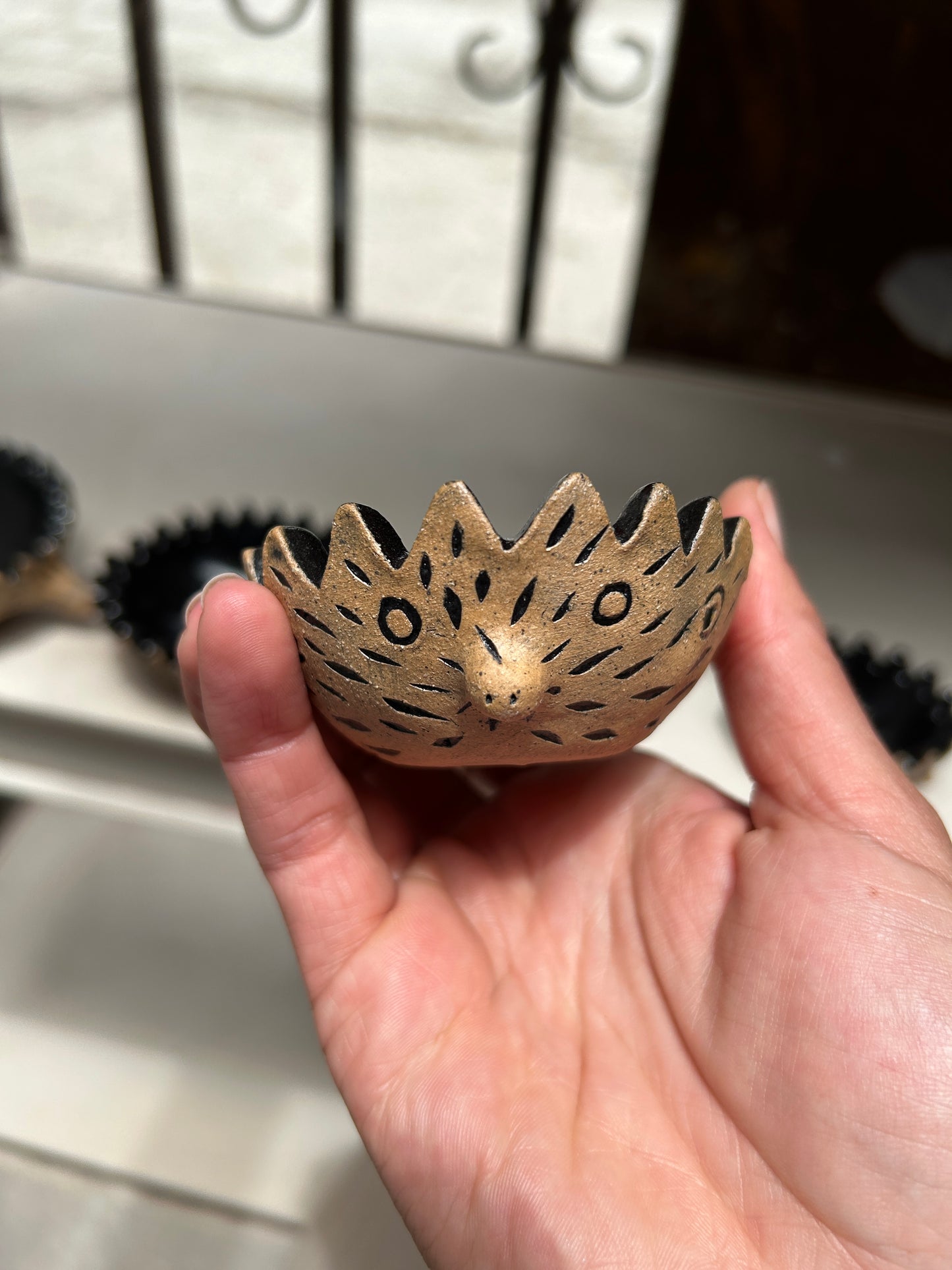 Stacking Hedgehog Ashtrays