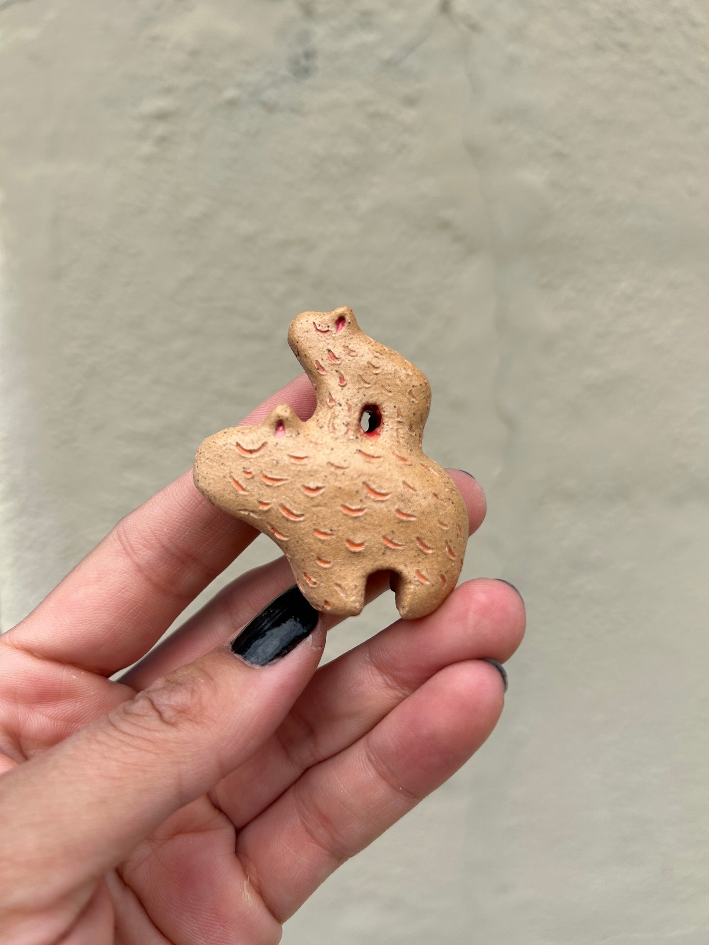 Stacked Capybaras - Natural/Red