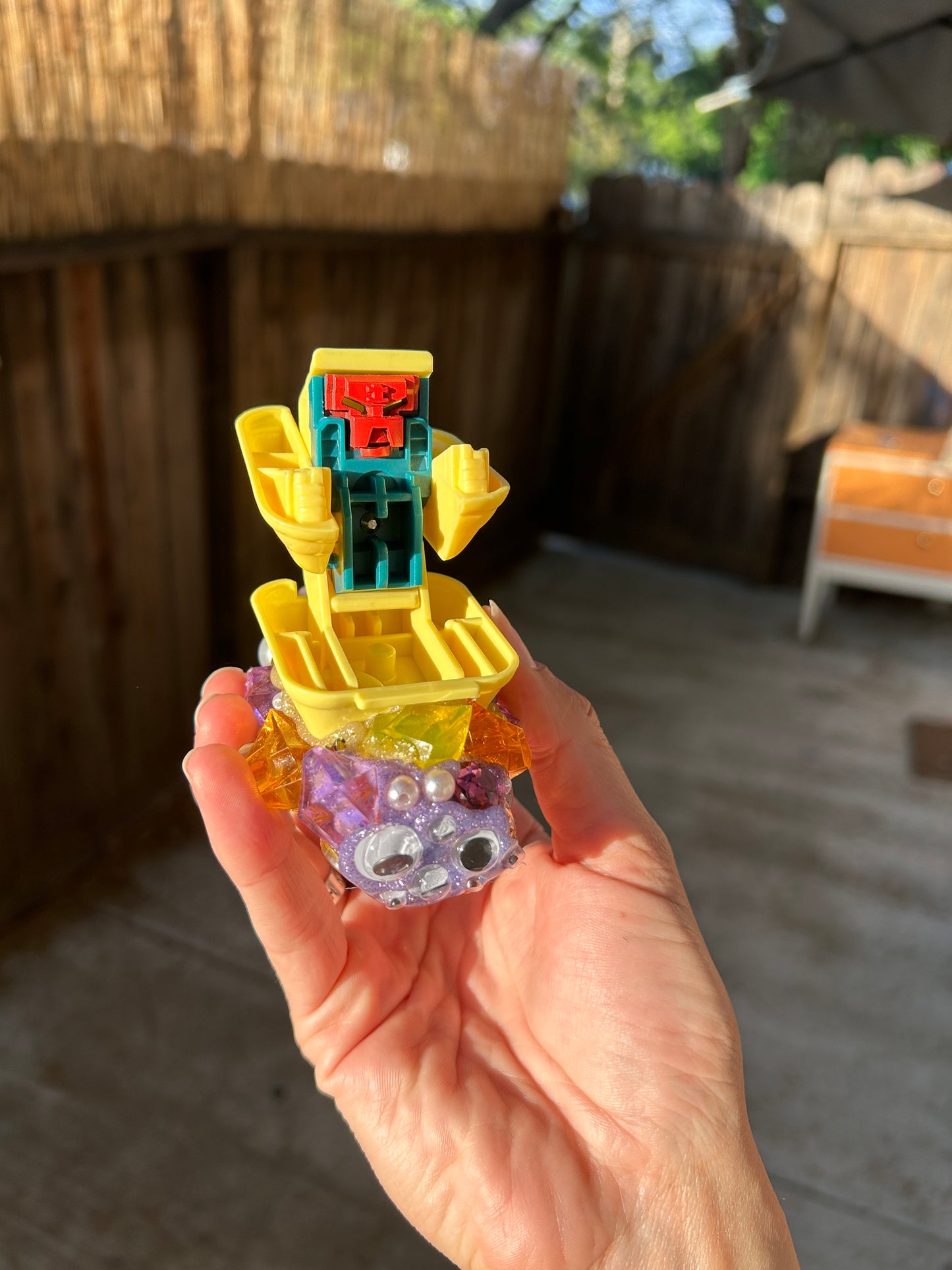 Vintage Happy Meal Transformers Toy Chicken McNuggets Lighter Case