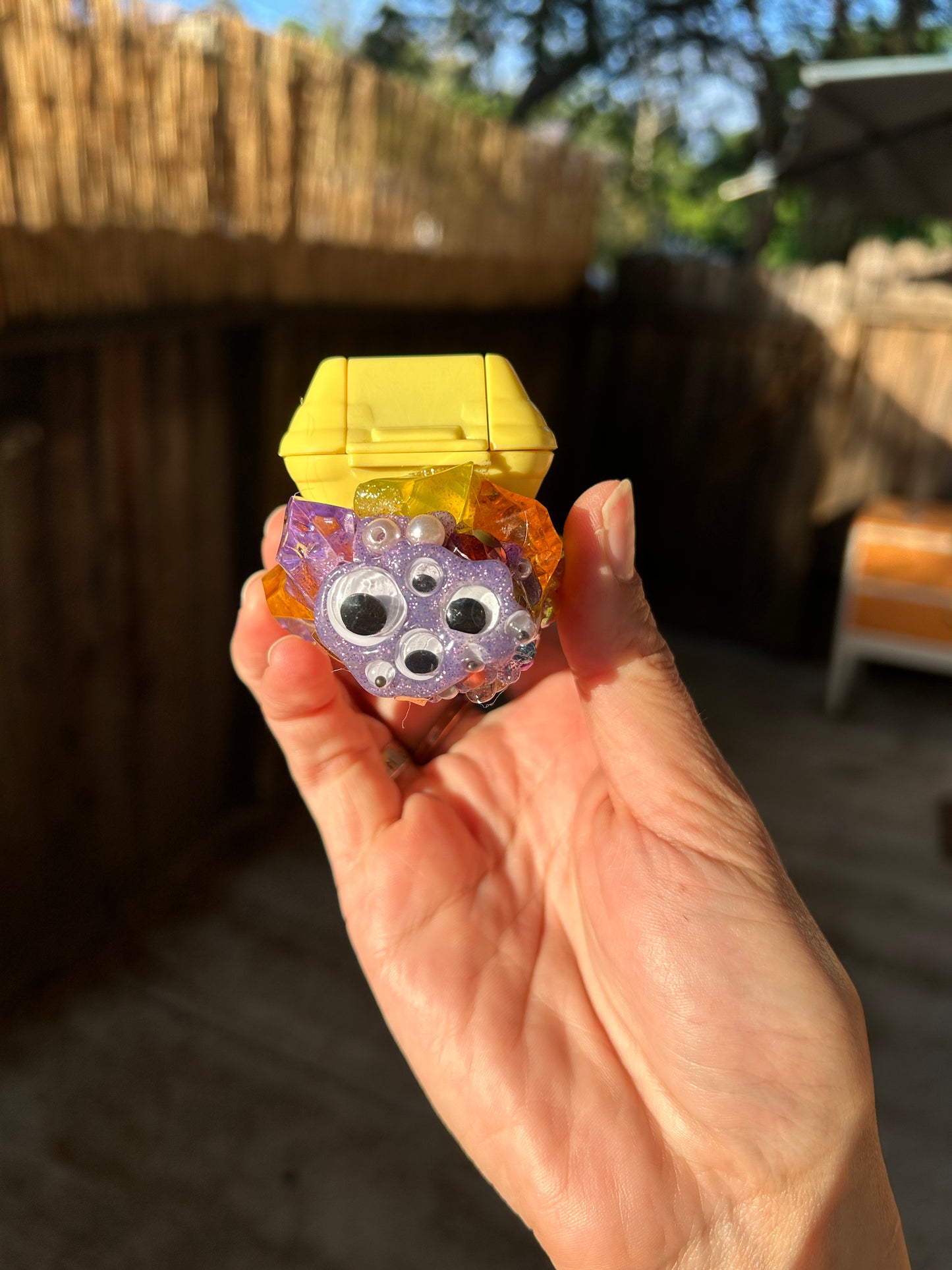 Vintage Happy Meal Transformers Toy Chicken McNuggets Lighter Case