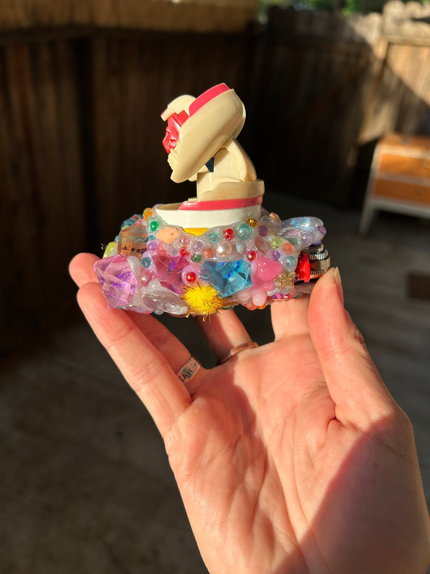 Vintage Transformers Happy Meal Toy Egg McMuffin Lighter Case