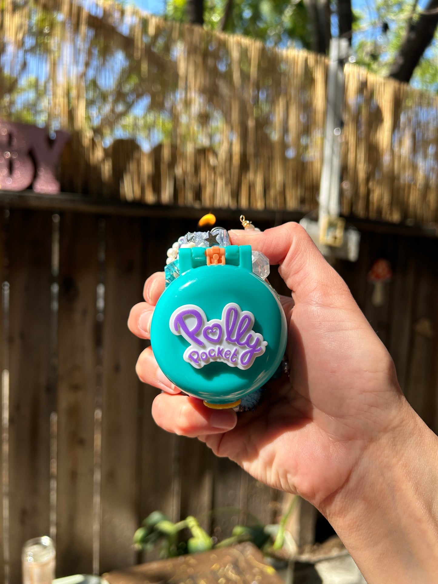 Polly Pocket Locket Lighter Case - Teal