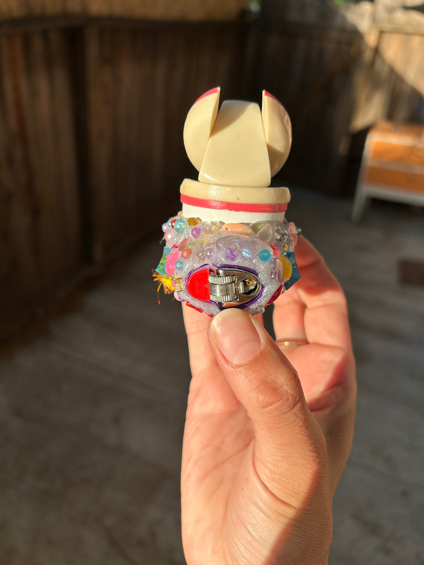Vintage Transformers Happy Meal Toy Egg McMuffin Lighter Case