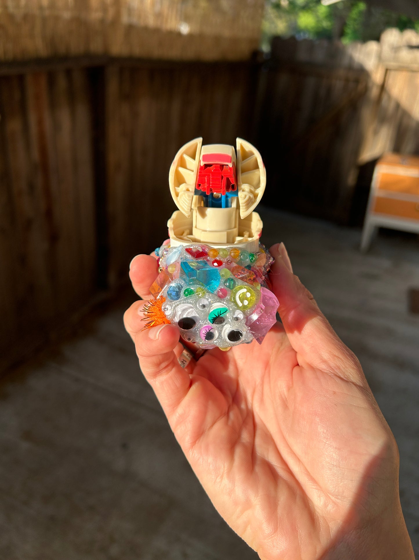 Vintage Transformers Happy Meal Toy Egg McMuffin Lighter Case