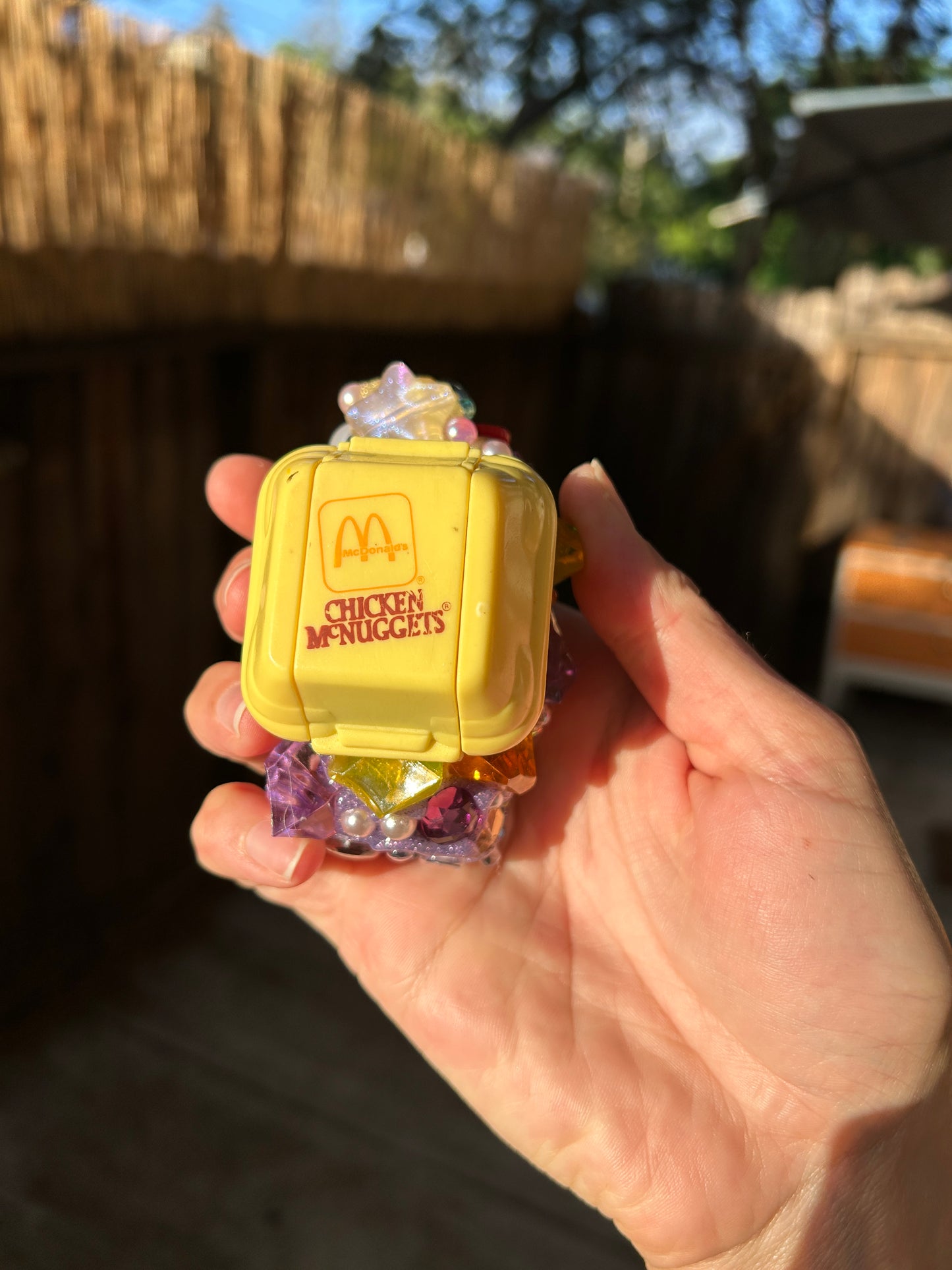 Vintage Happy Meal Transformers Toy Chicken McNuggets Lighter Case