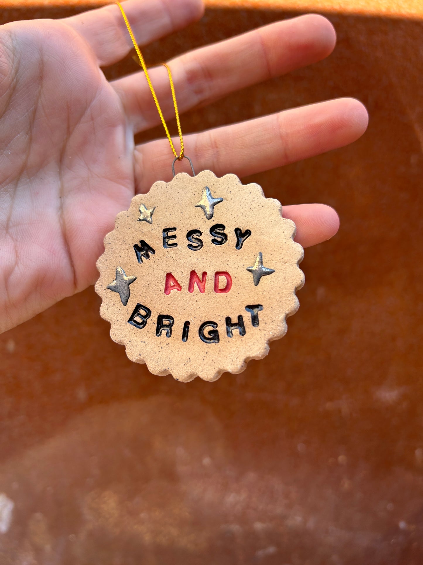 Messy And Bright Ornament