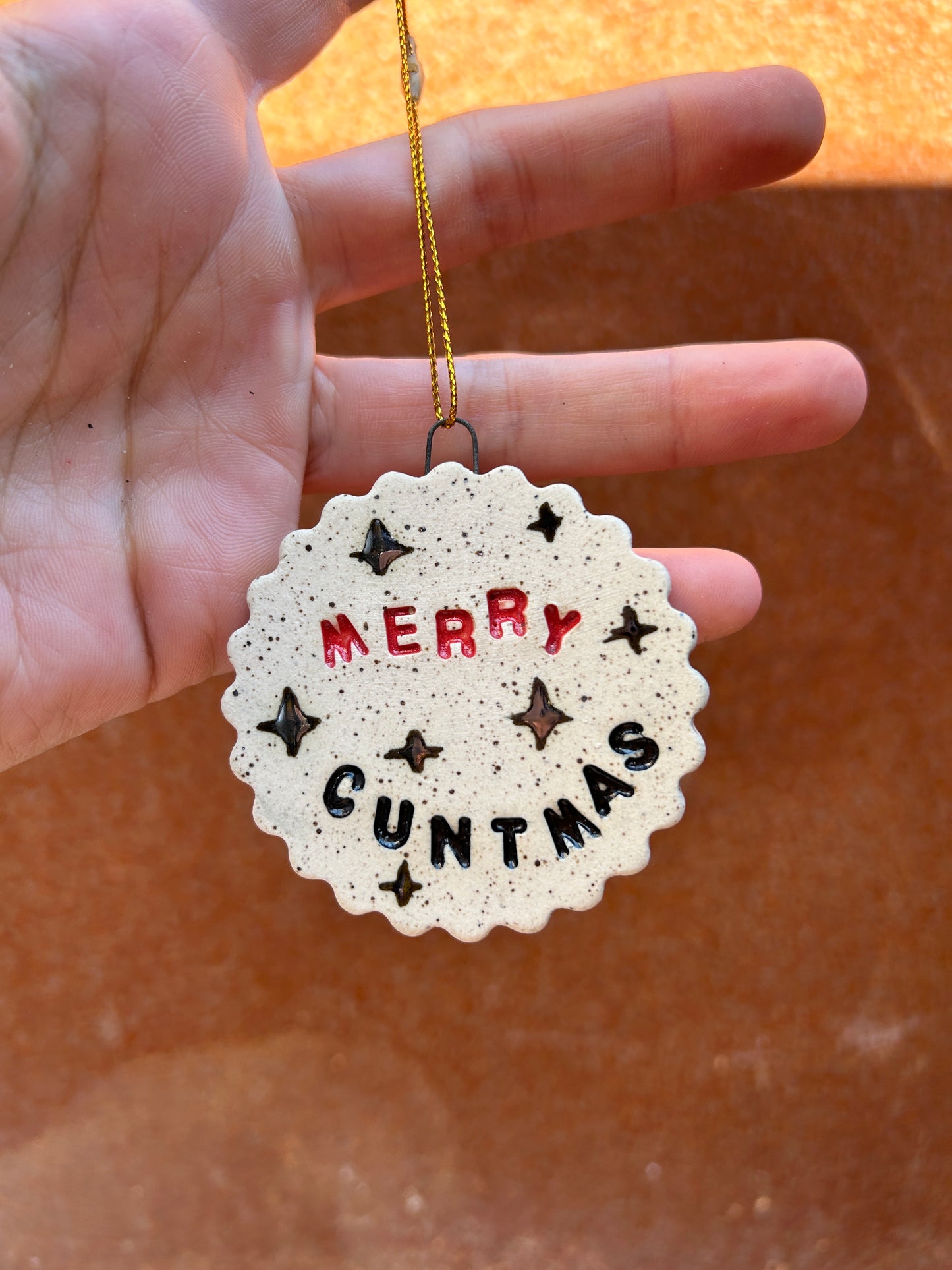 Merry C*ntmas Ornament