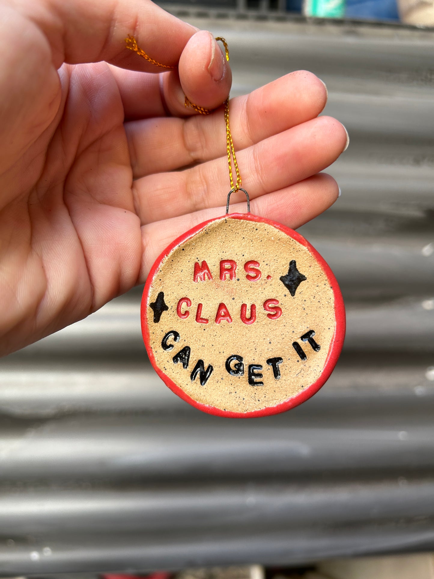 Mrs. Claus Ornament 1