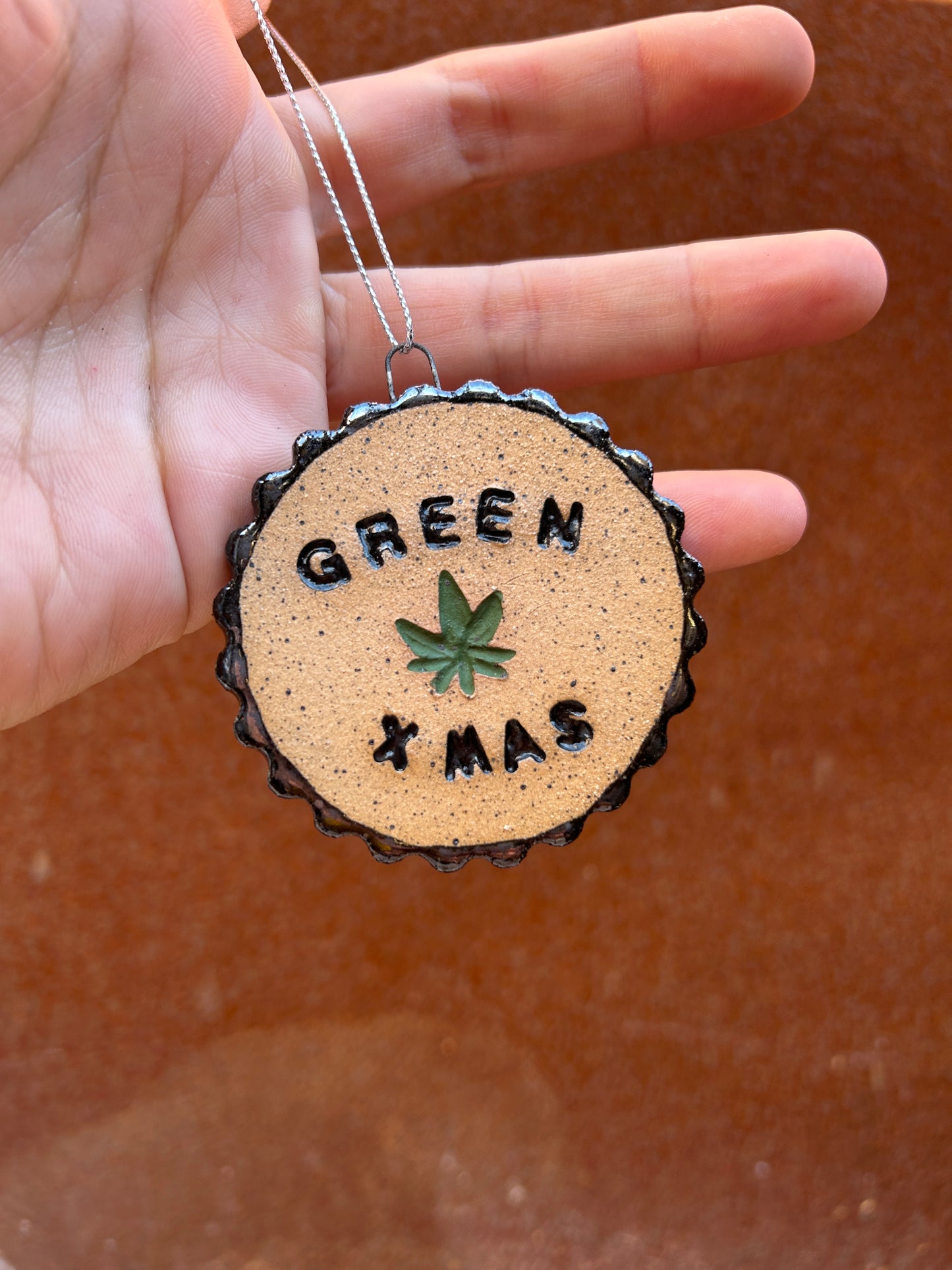 Green Xmas Ornament