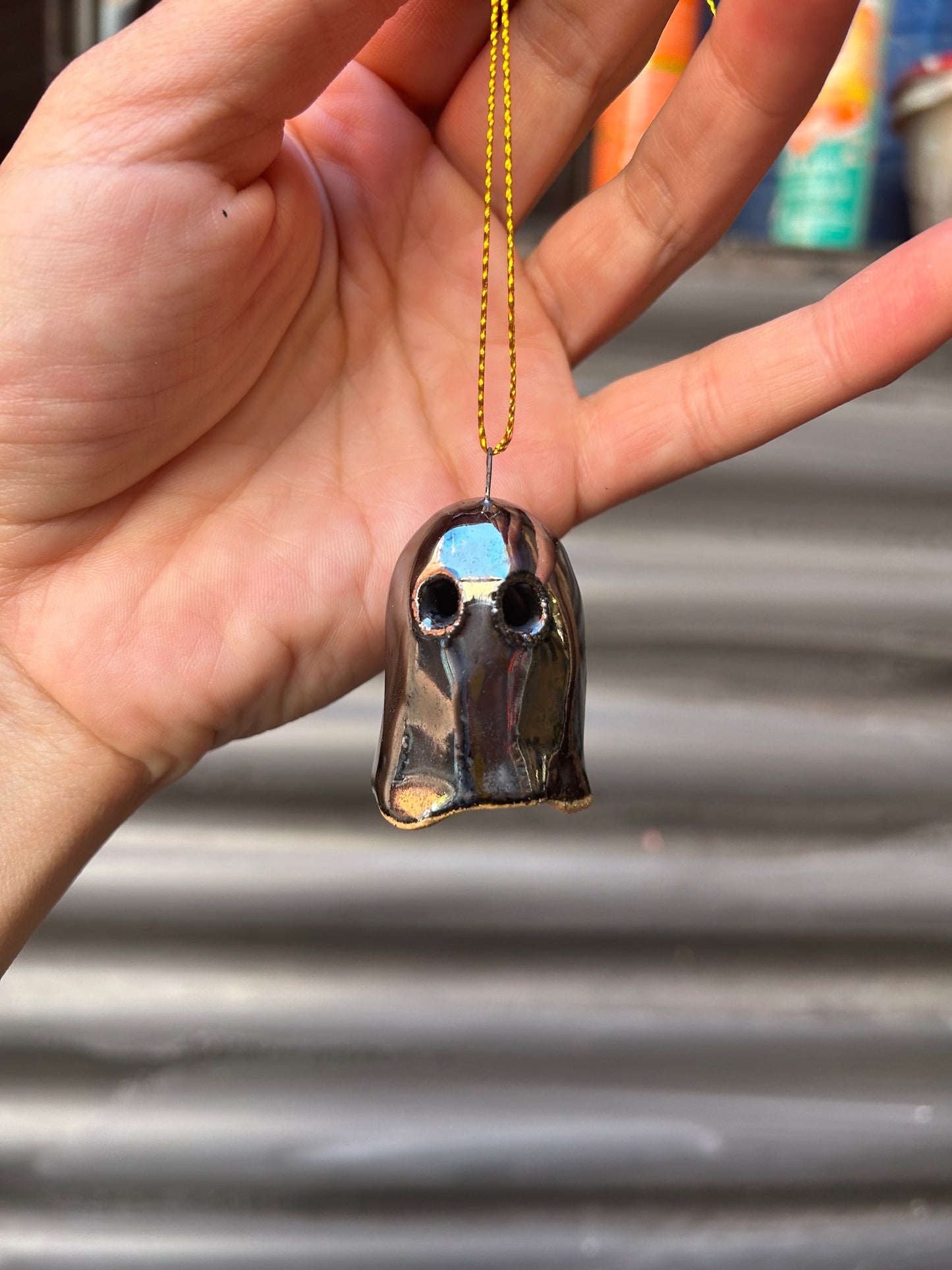 Shiny Ghostie Ornament
