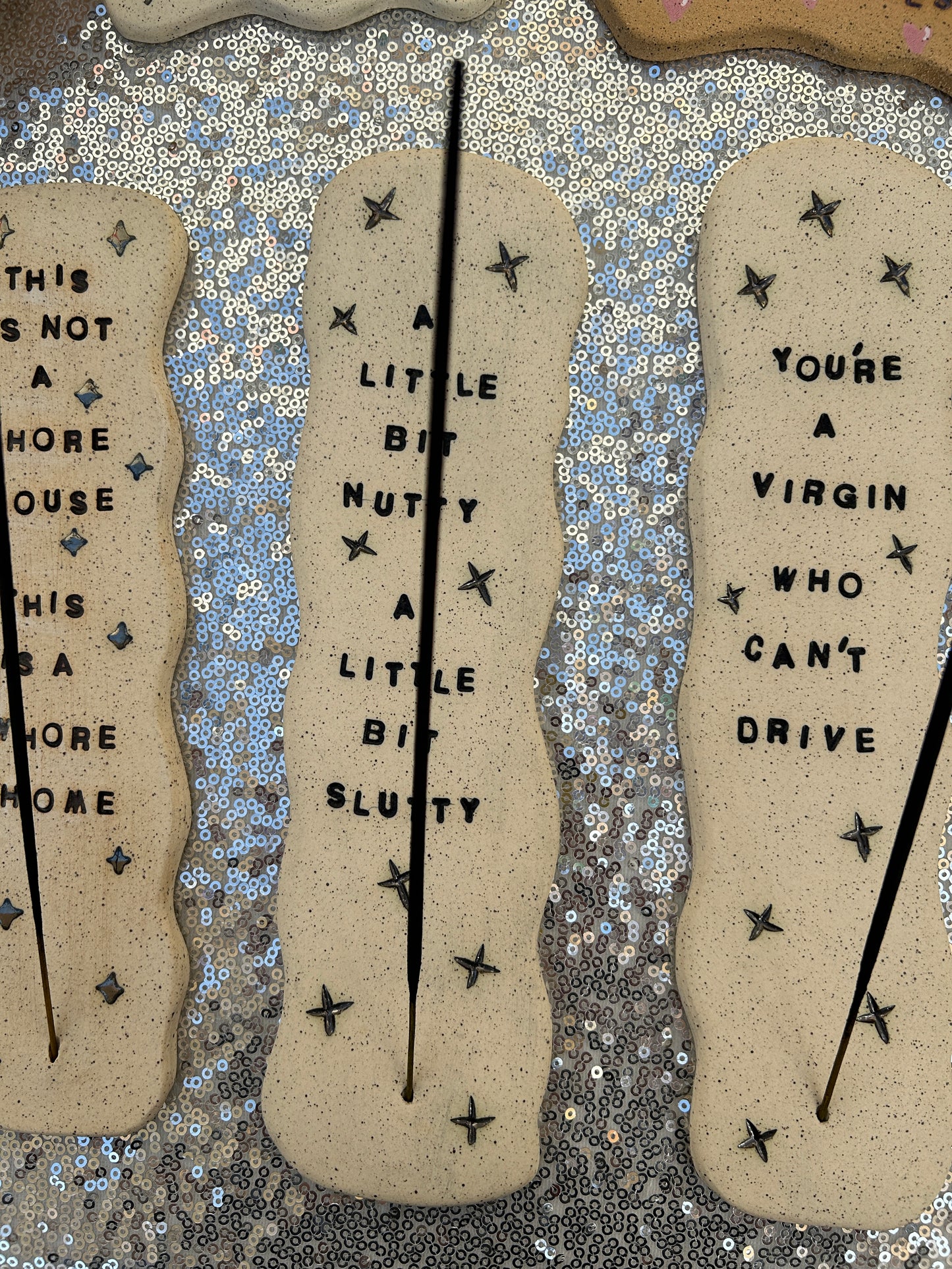 A Little Bit Nutty Incense Holder