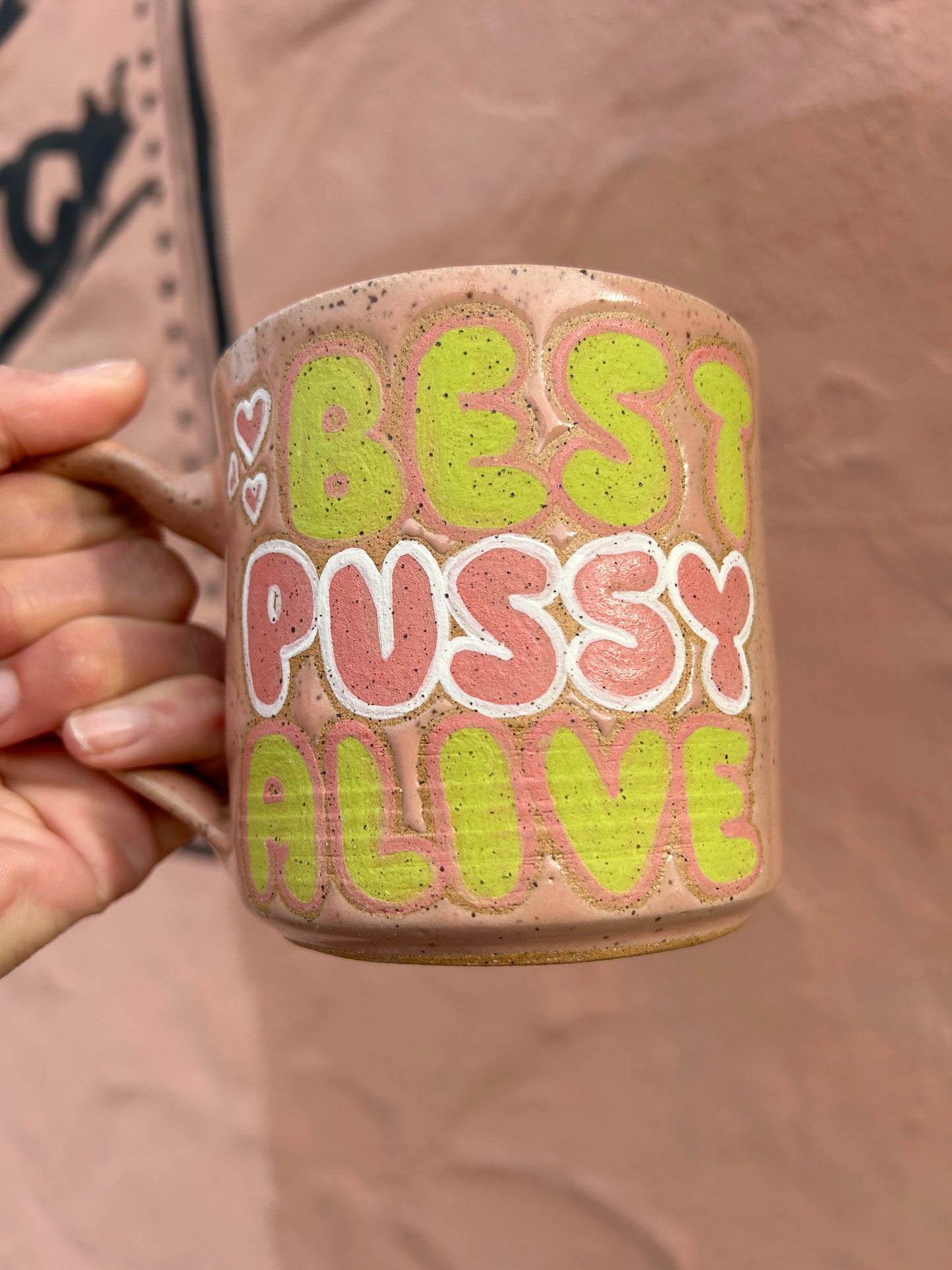 Best P***y Alive Bubble Letters Mug