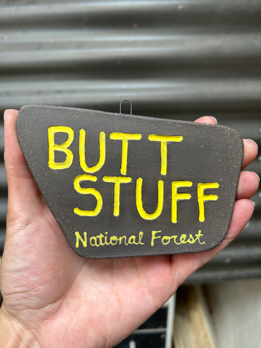 Butt Stuff National Forest Wall Art