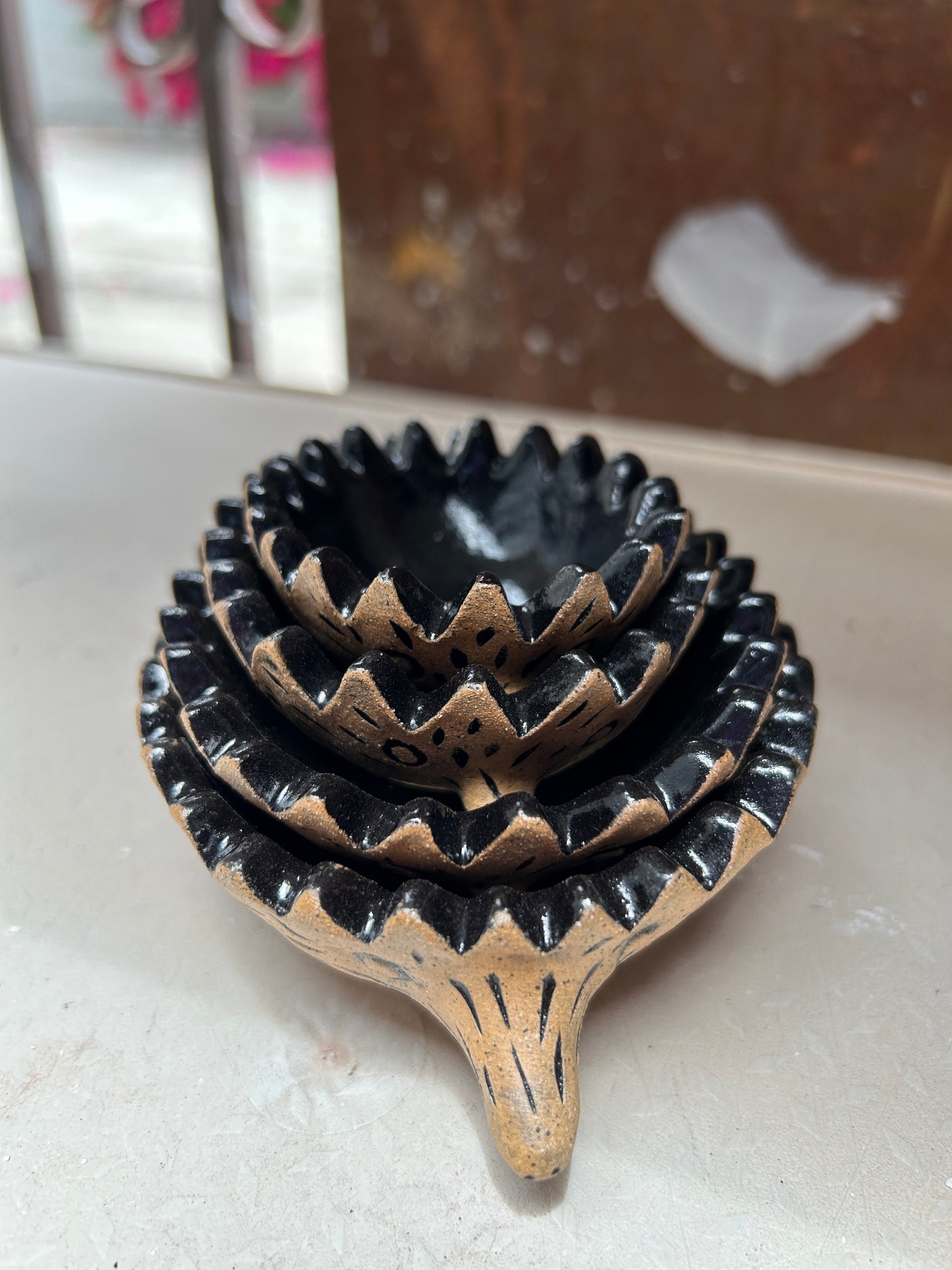 Stacking Hedgehog Ashtrays