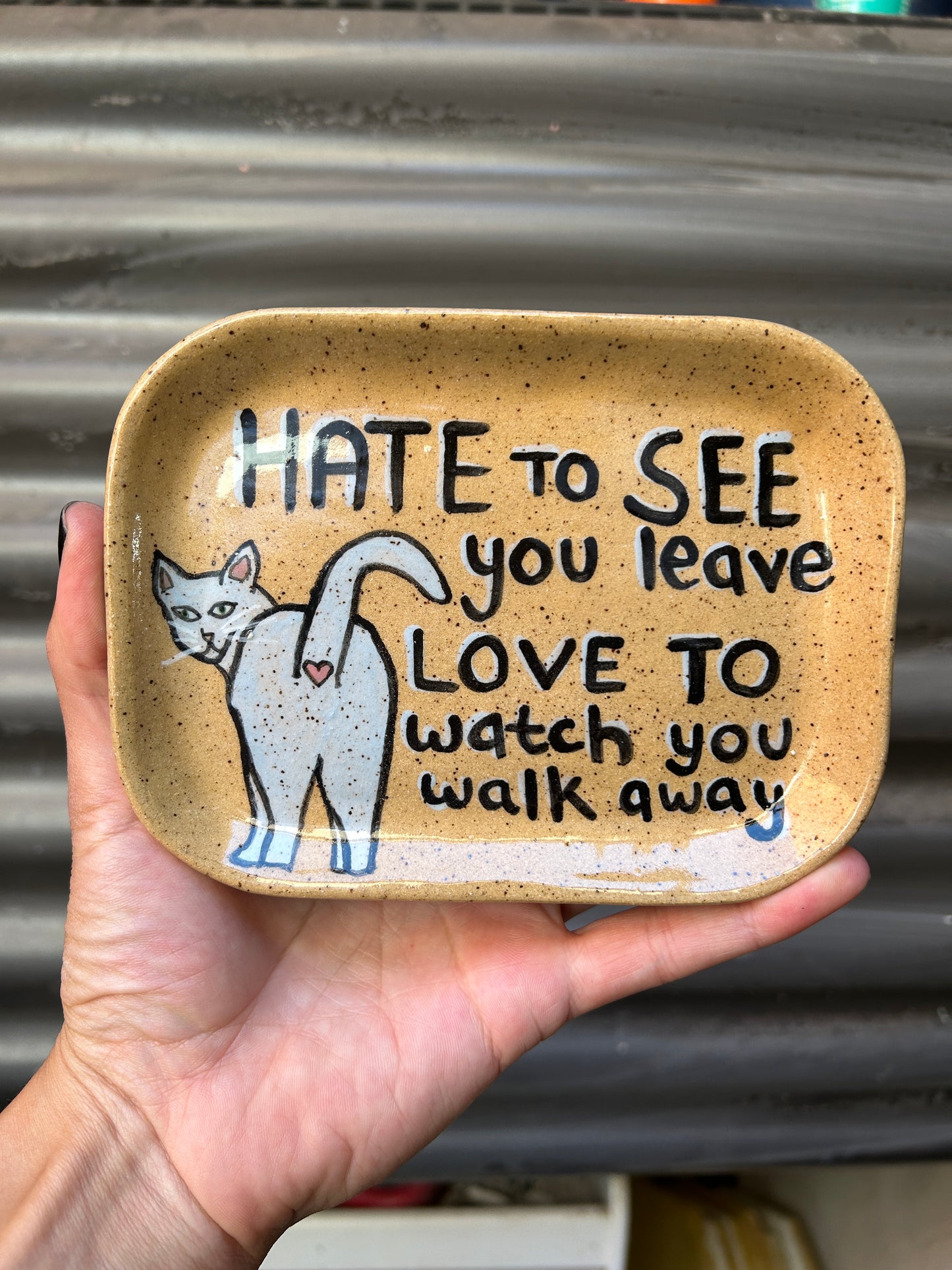Cat Butt Rolling Tray