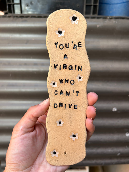 Virgin Who Can’t Drive Incense Holder