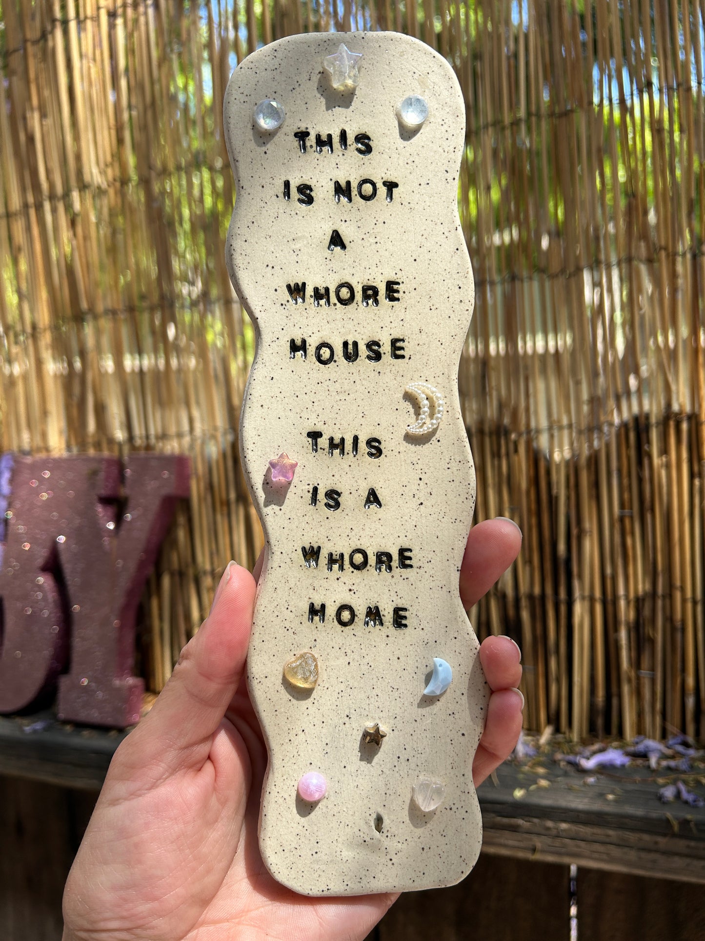 Wh*re Home Incense Holder