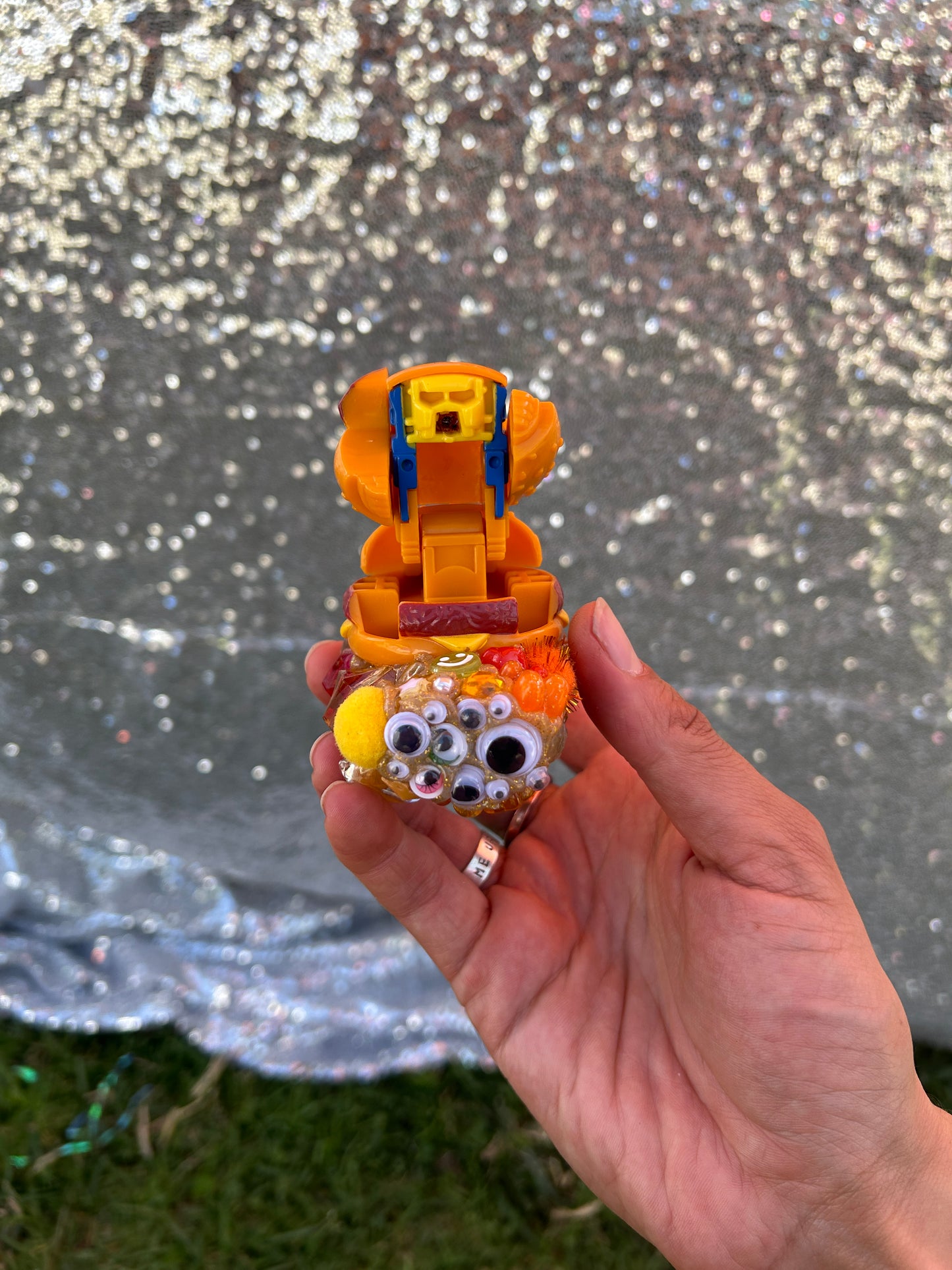 Cheeseburger Transformers Vintage Happy Meal Toy Lighter Case