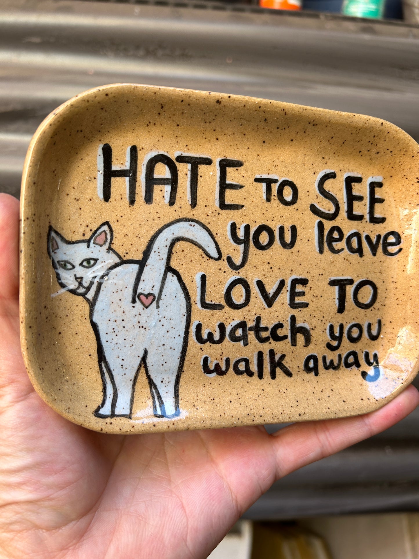 Cat Butt Rolling Tray