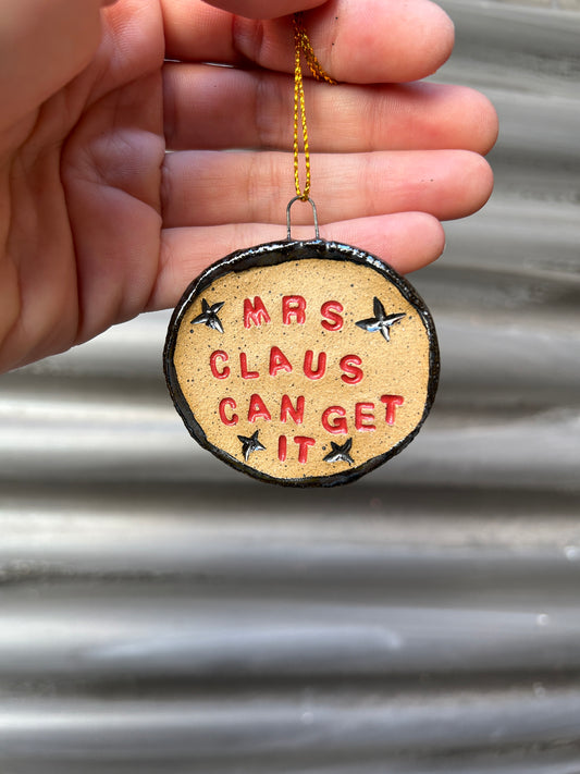 Mrs. Claus Ornament 3
