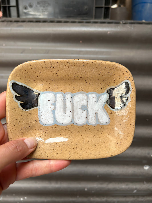 Flying F*ck Trinket Tray