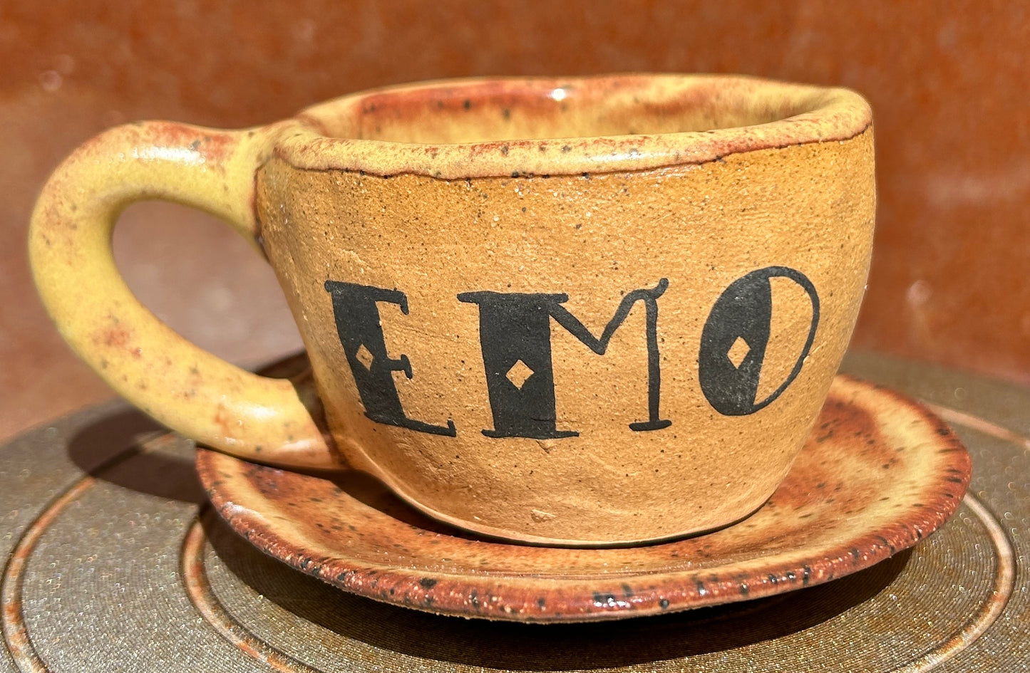 Emo Espresso Cup & Saucer