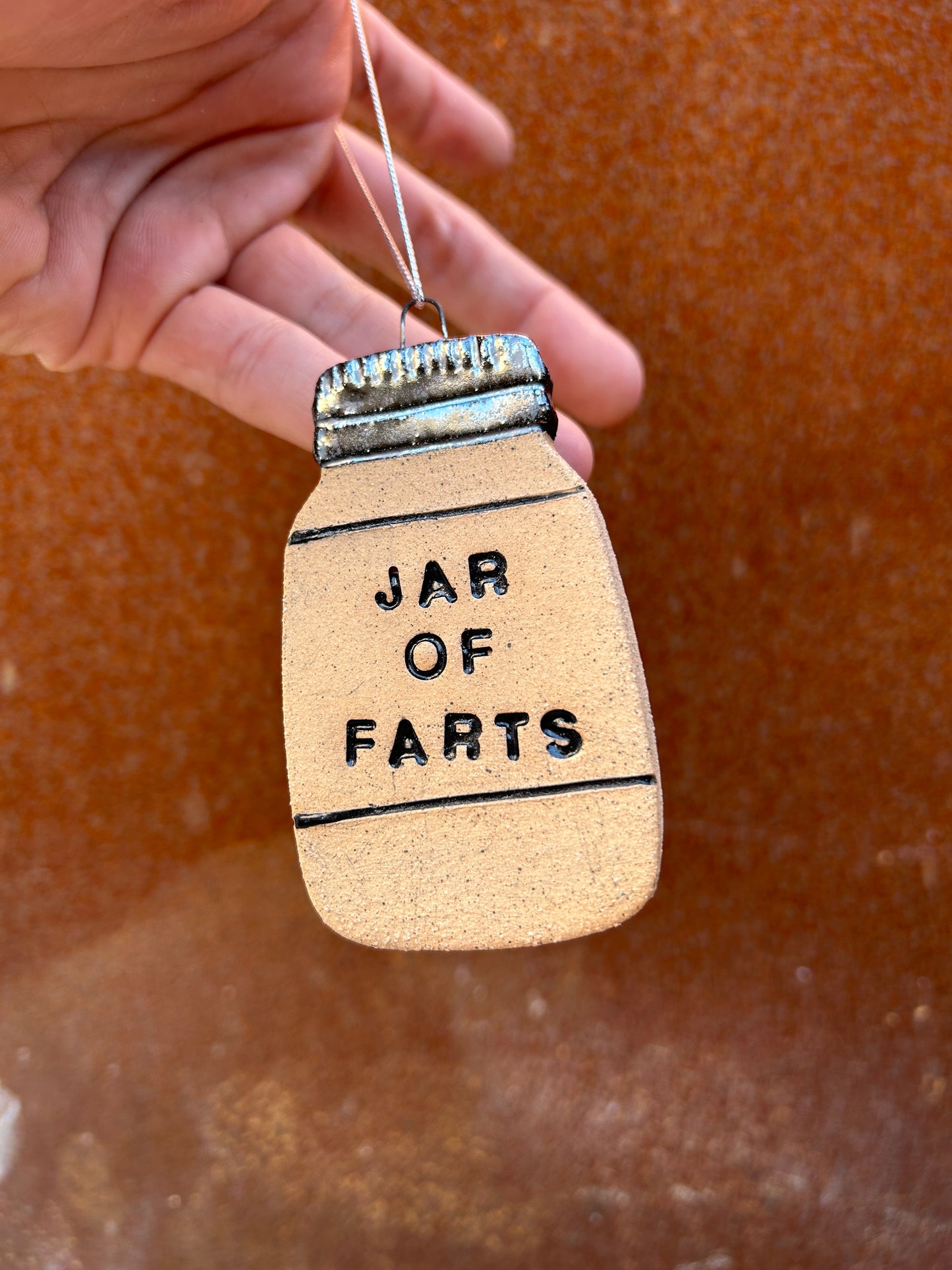 Jar of Farts Ornament