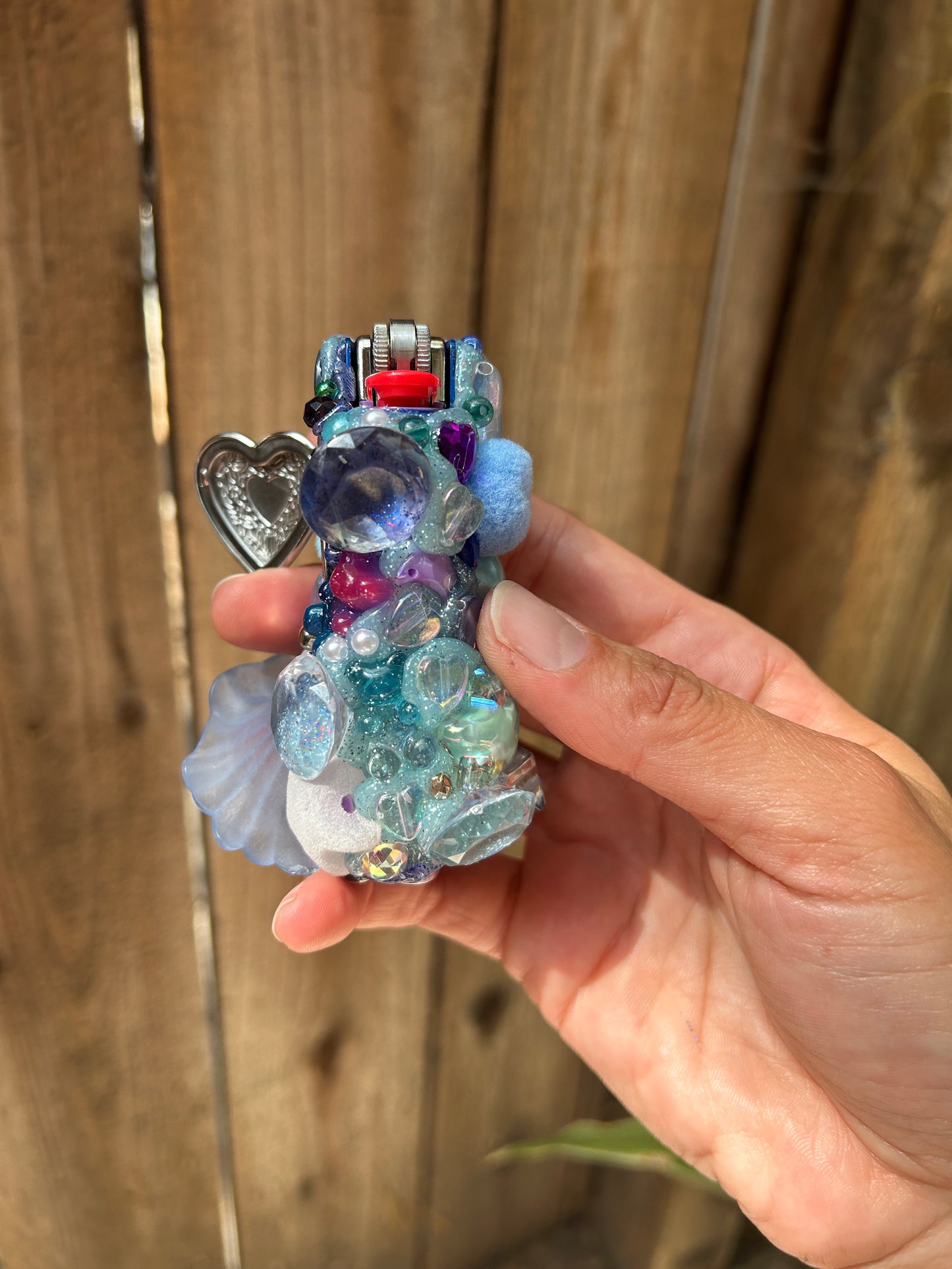 Baby Blues Locket Lighter Case