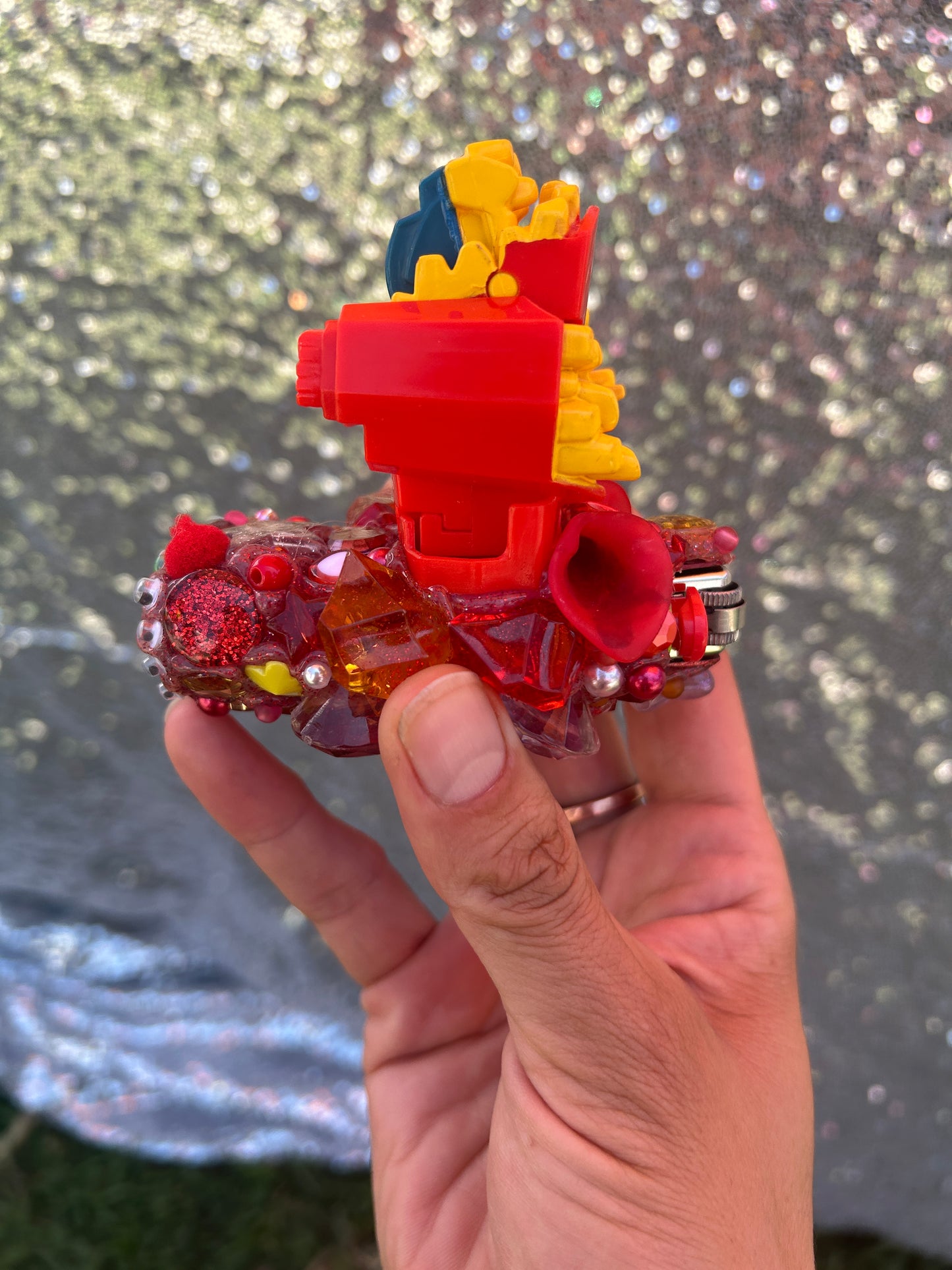 French Fries Transformers Vintage 90’s Happy Meal Toy Lighter Case