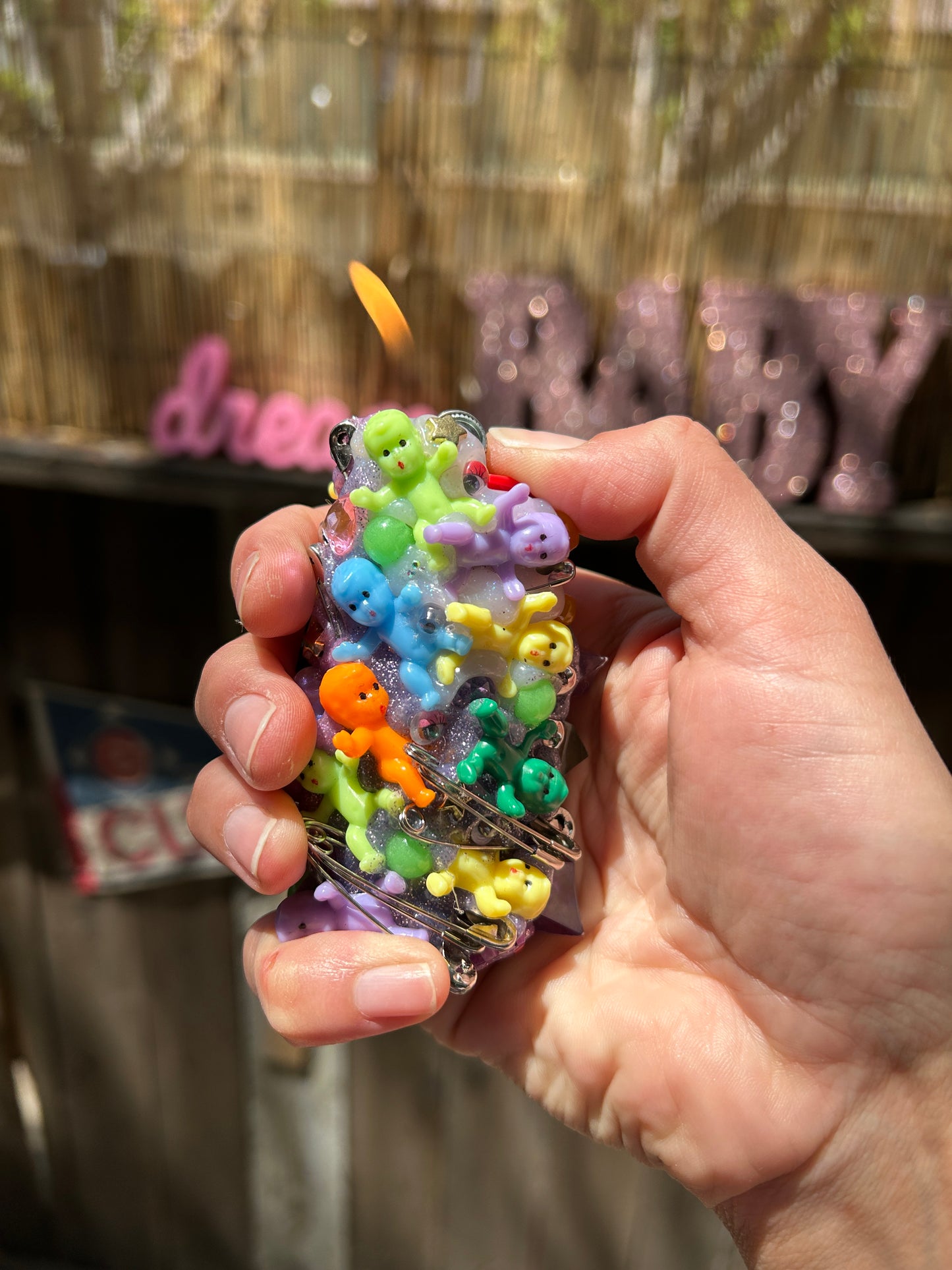 Punk Rainbow Babies Lighter Case
