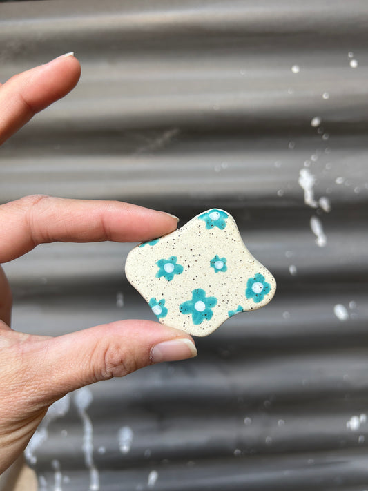 Blue Flowers Magnet