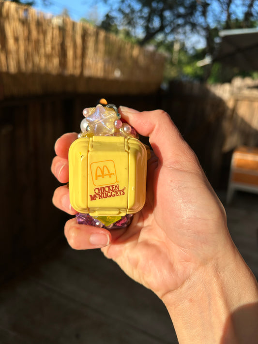 Vintage Happy Meal Transformers Toy Chicken McNuggets Lighter Case
