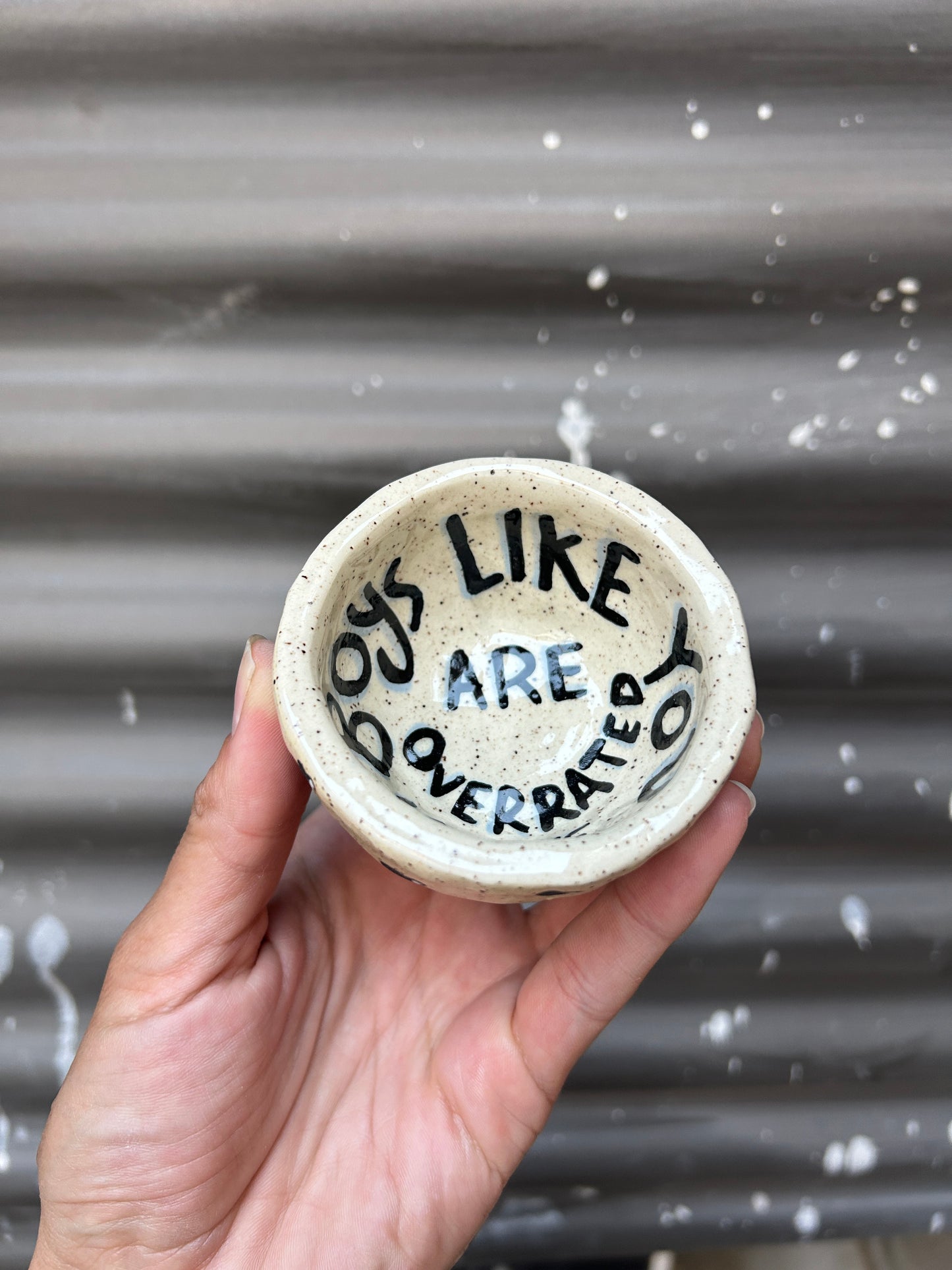 Boys Like You Trinket Bowl