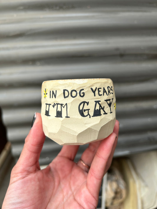 In Dog Years I’m Gay Cup