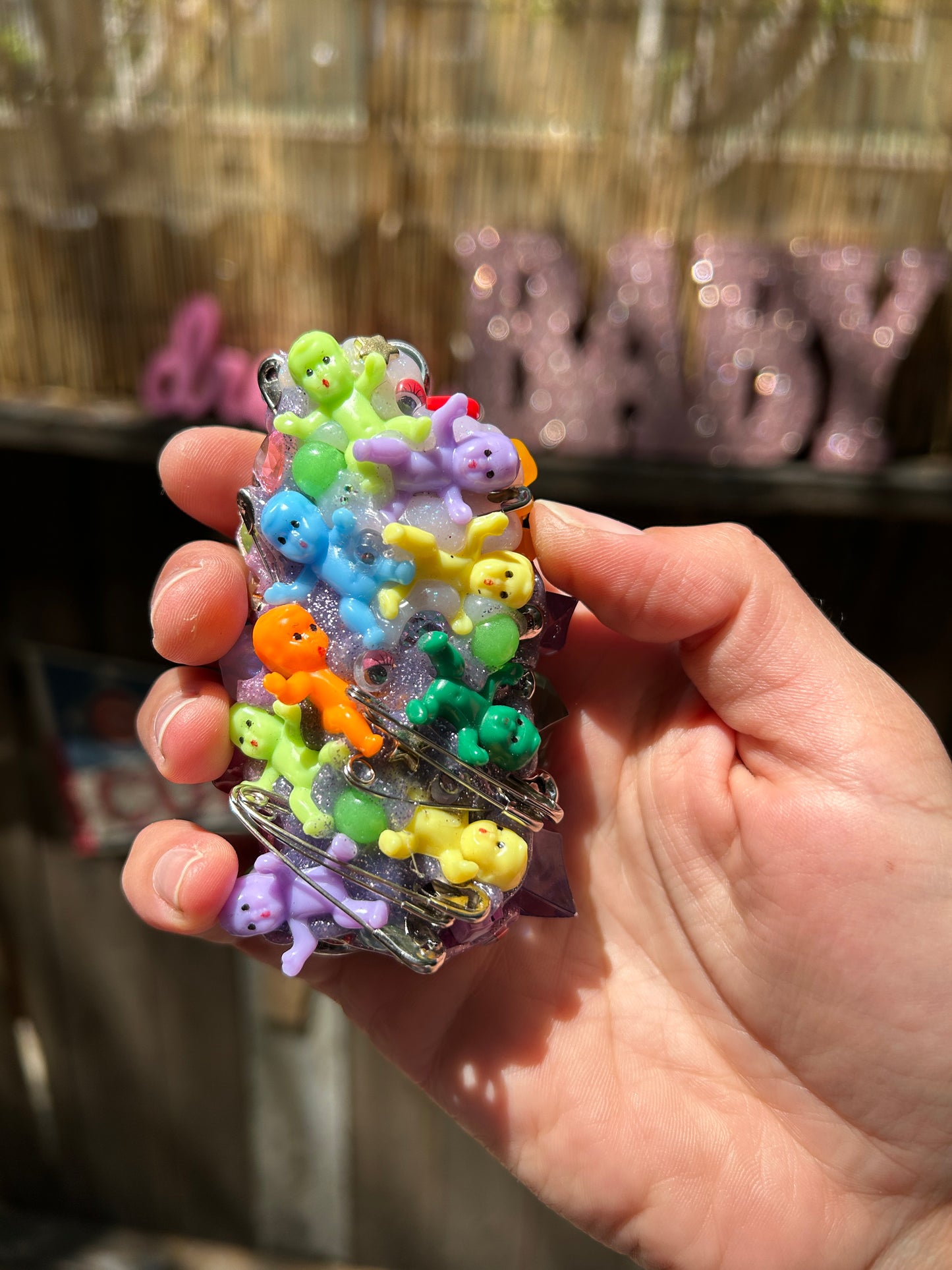 Punk Rainbow Babies Lighter Case