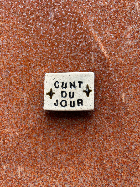 C*nt du Jour Sparkles Magnet