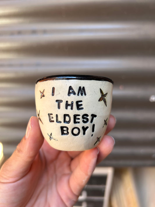 I Am The Eldest Boy Shot Glass