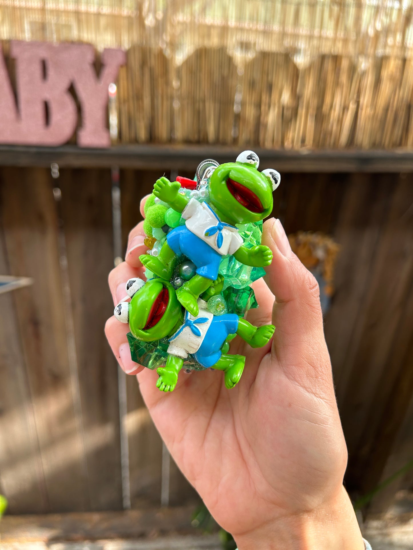 Vintage Kermit Happy Meal Toy Lighter Case