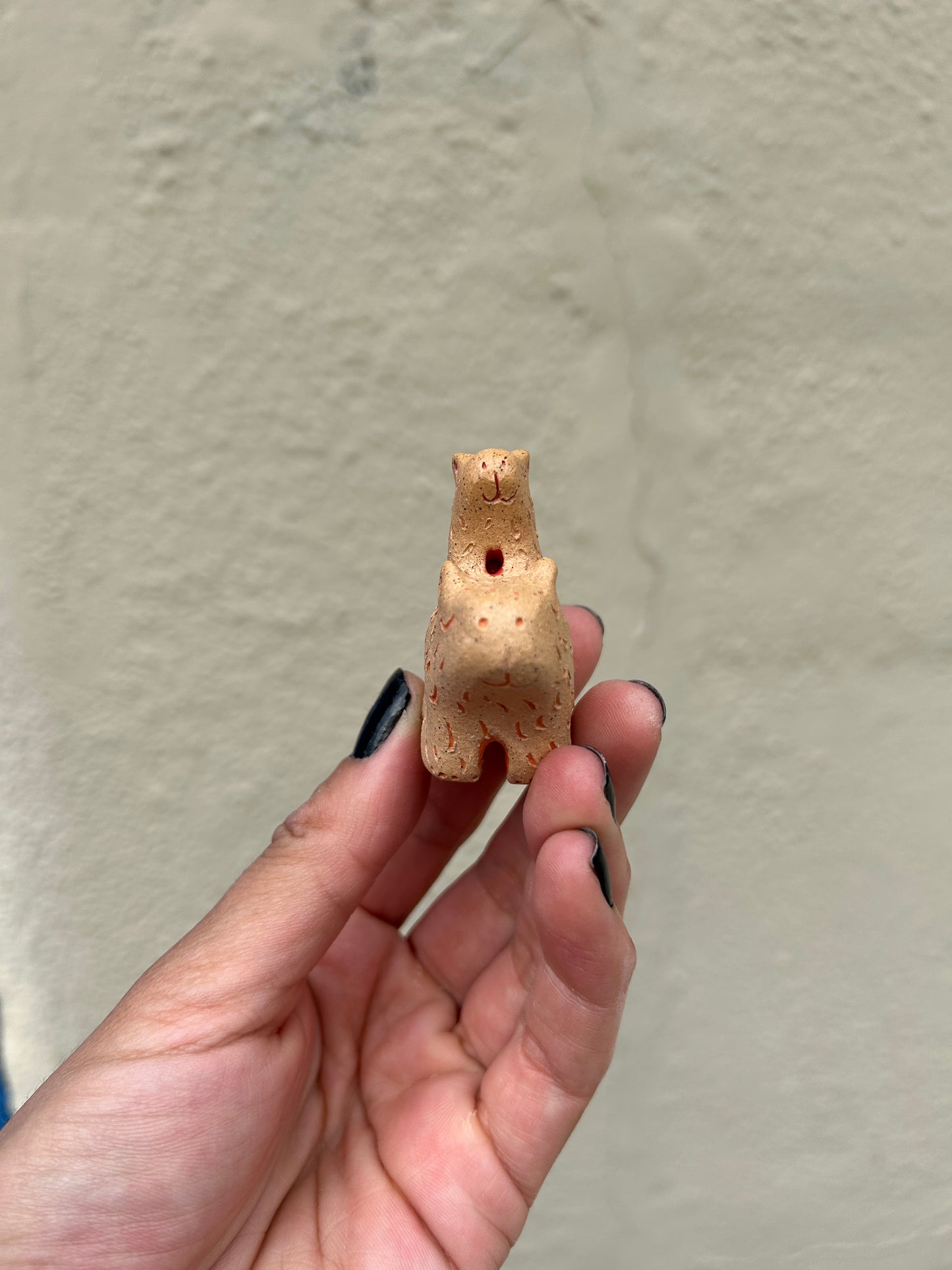 Stacked Capybaras - Natural/Red