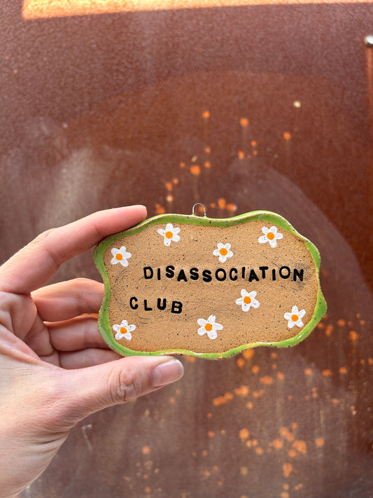 Disassociation Club Wall Art