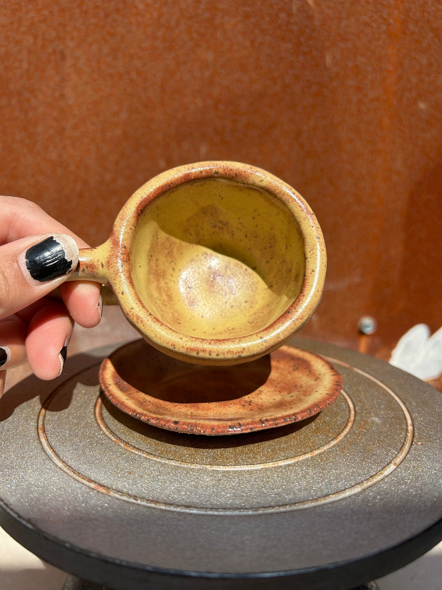 Emo Espresso Cup & Saucer