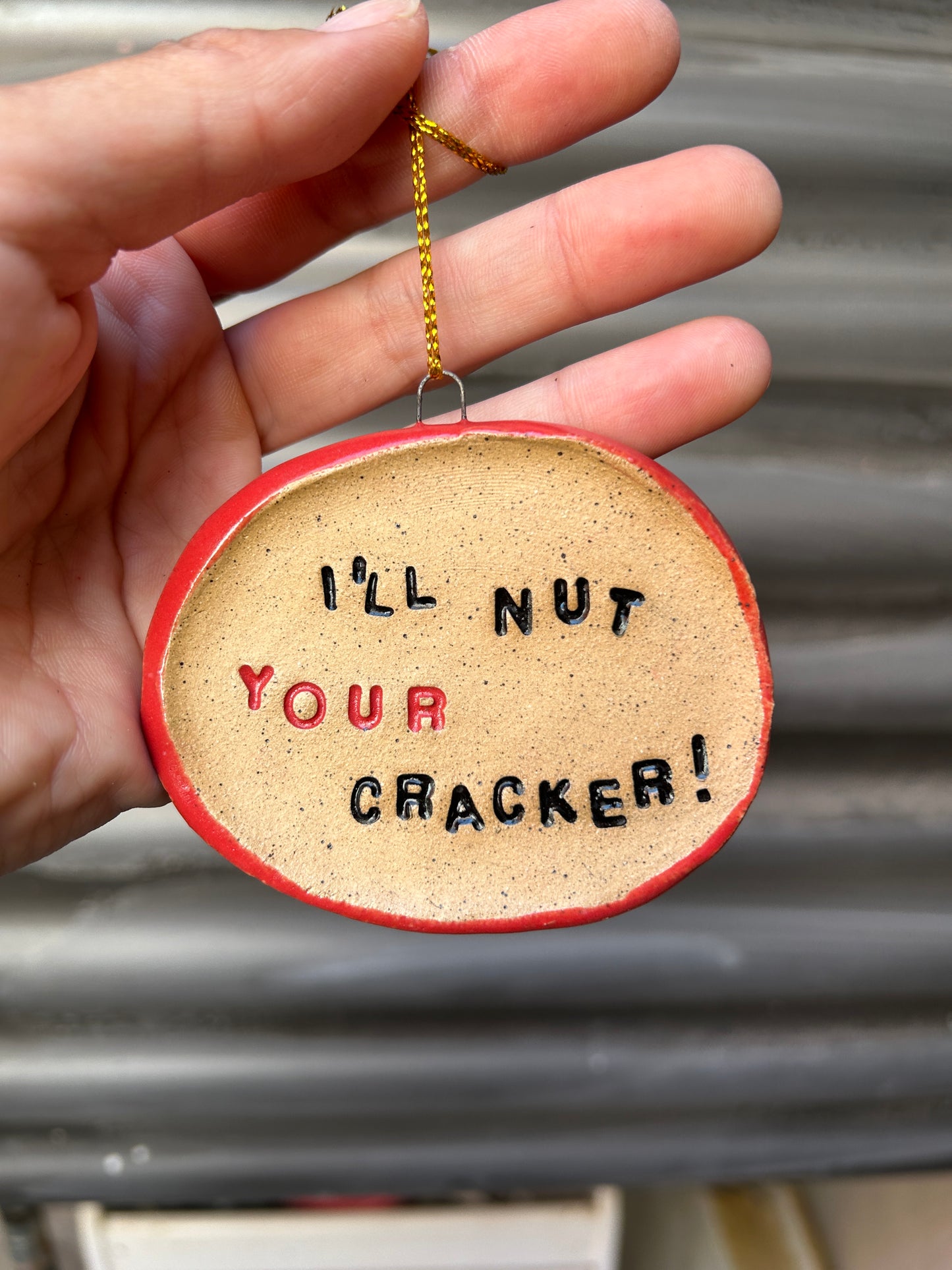 I’ll Nut YOUR Cracker! Ornament 2