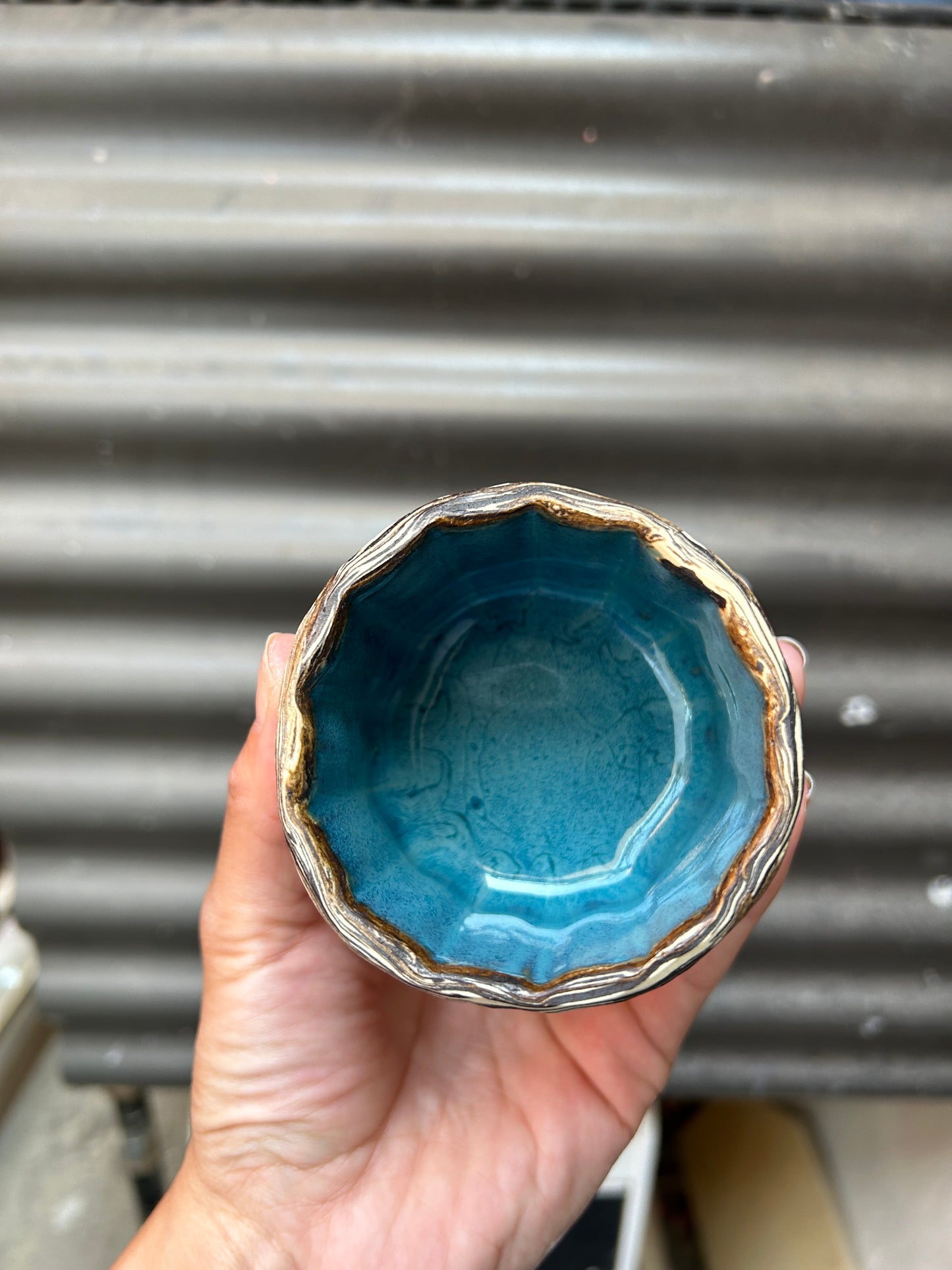 Carved Marbled Cup