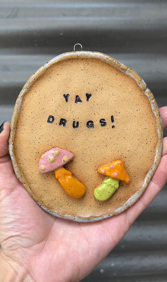 Yay Drugs Wall Art - Multi