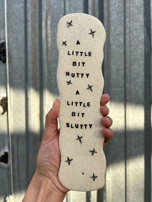 A Little Bit Nutty Incense Holder
